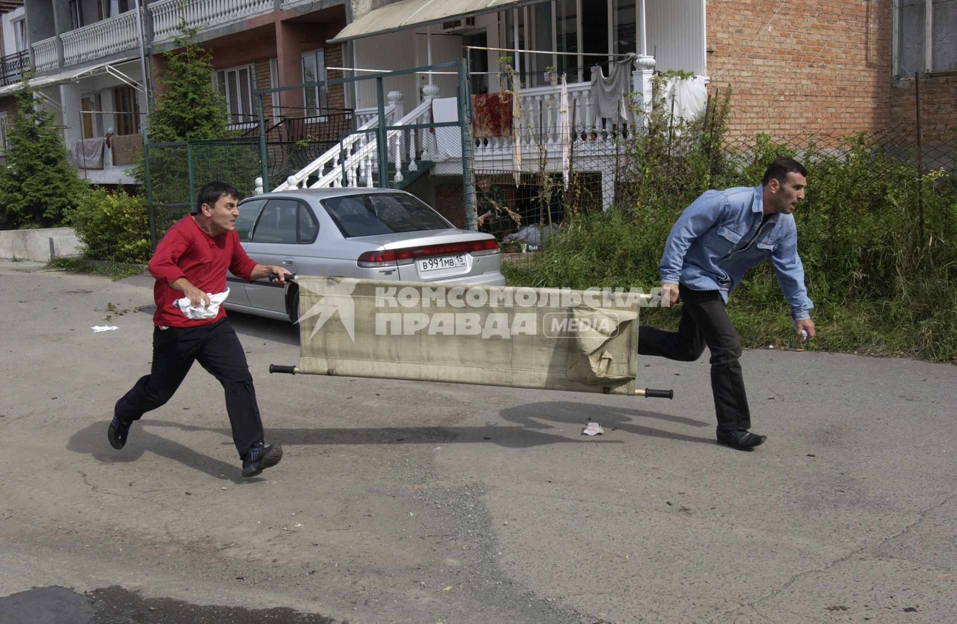 Террористический акт в Беслане. Штурм школы.