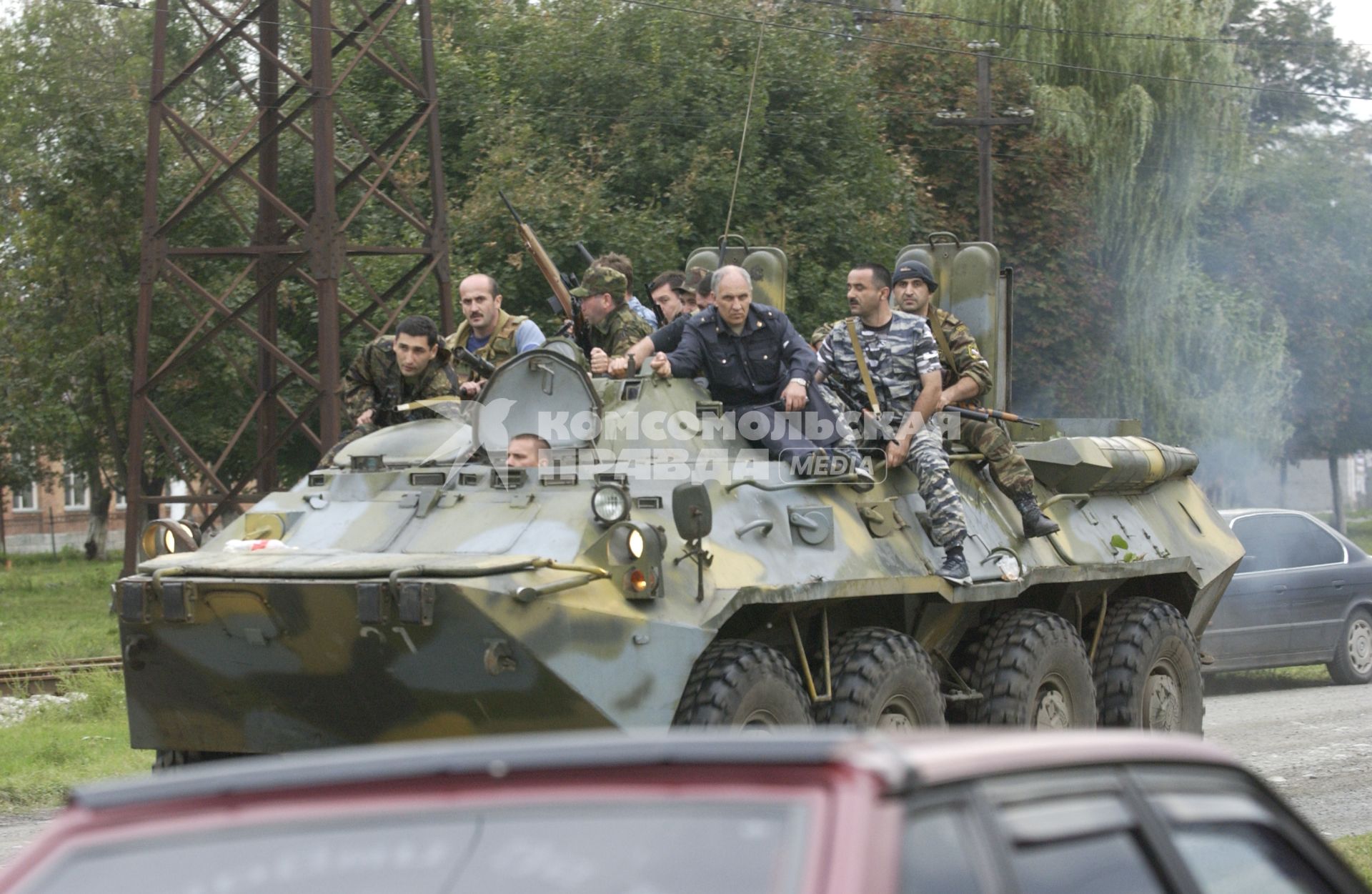 Террористический акт в Беслане. Штурм школы.