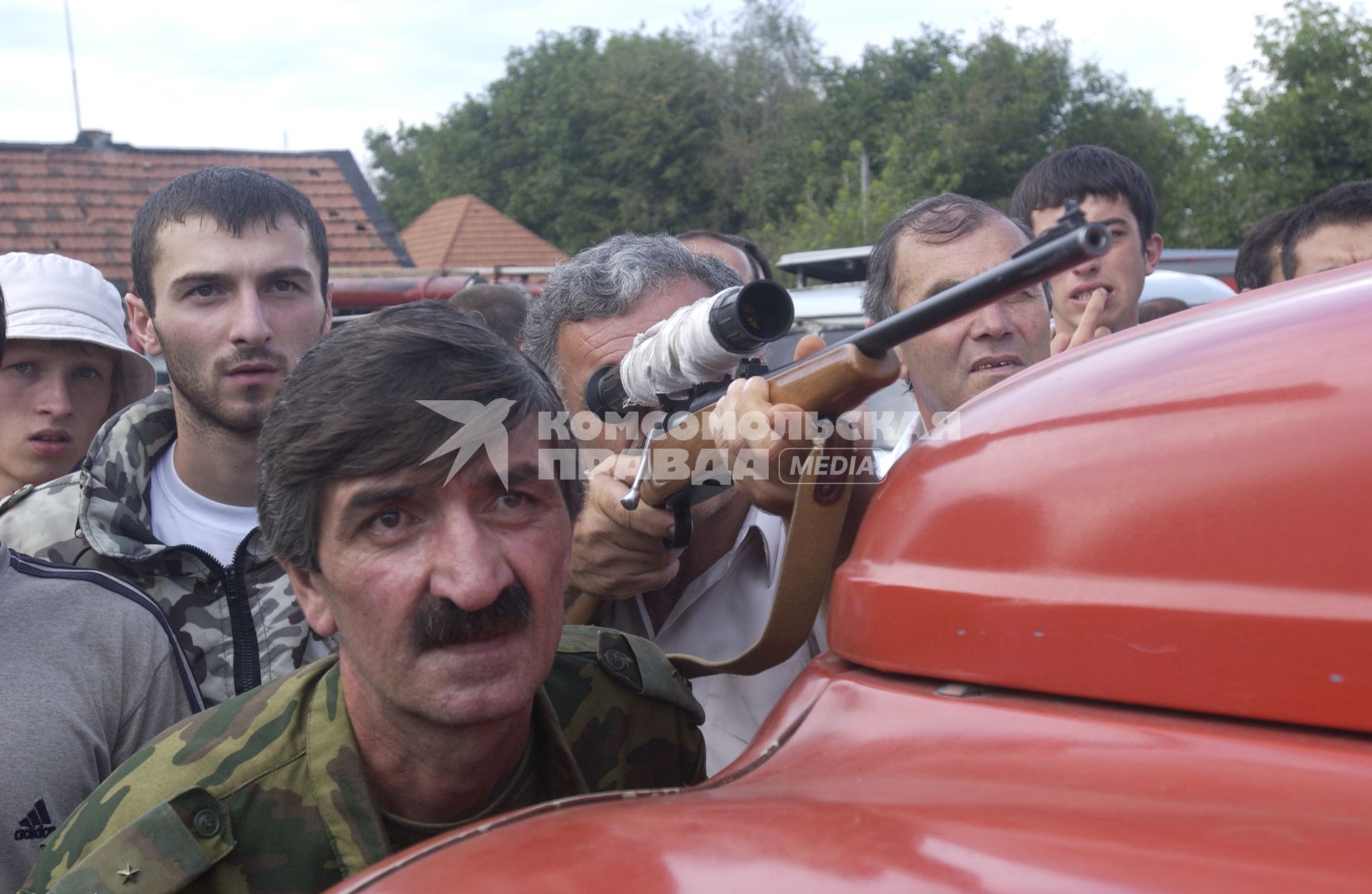 Террористический акт в Беслане. Штурм школы.