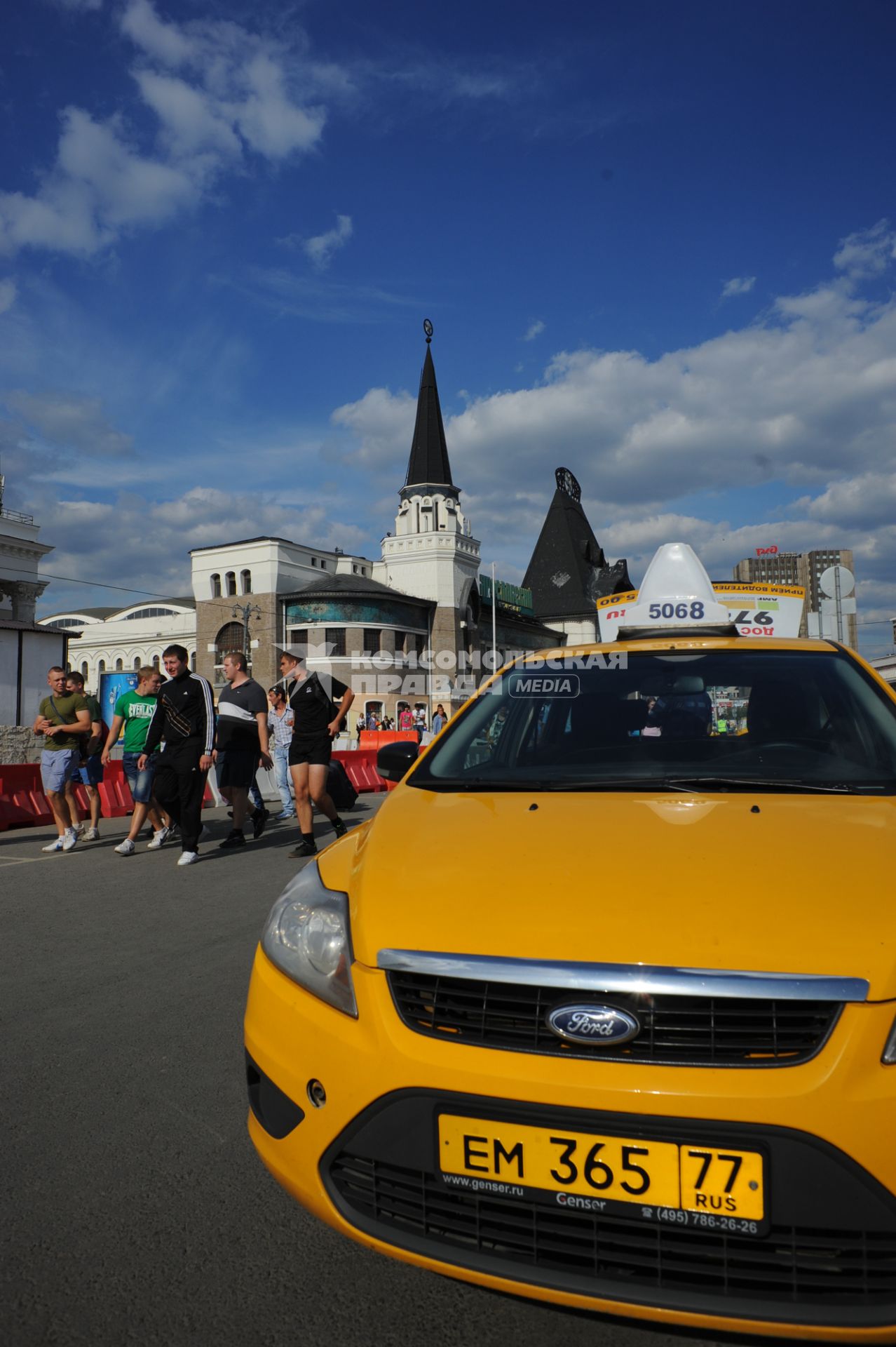 Такси. Москва. 07 августа 2011 года.