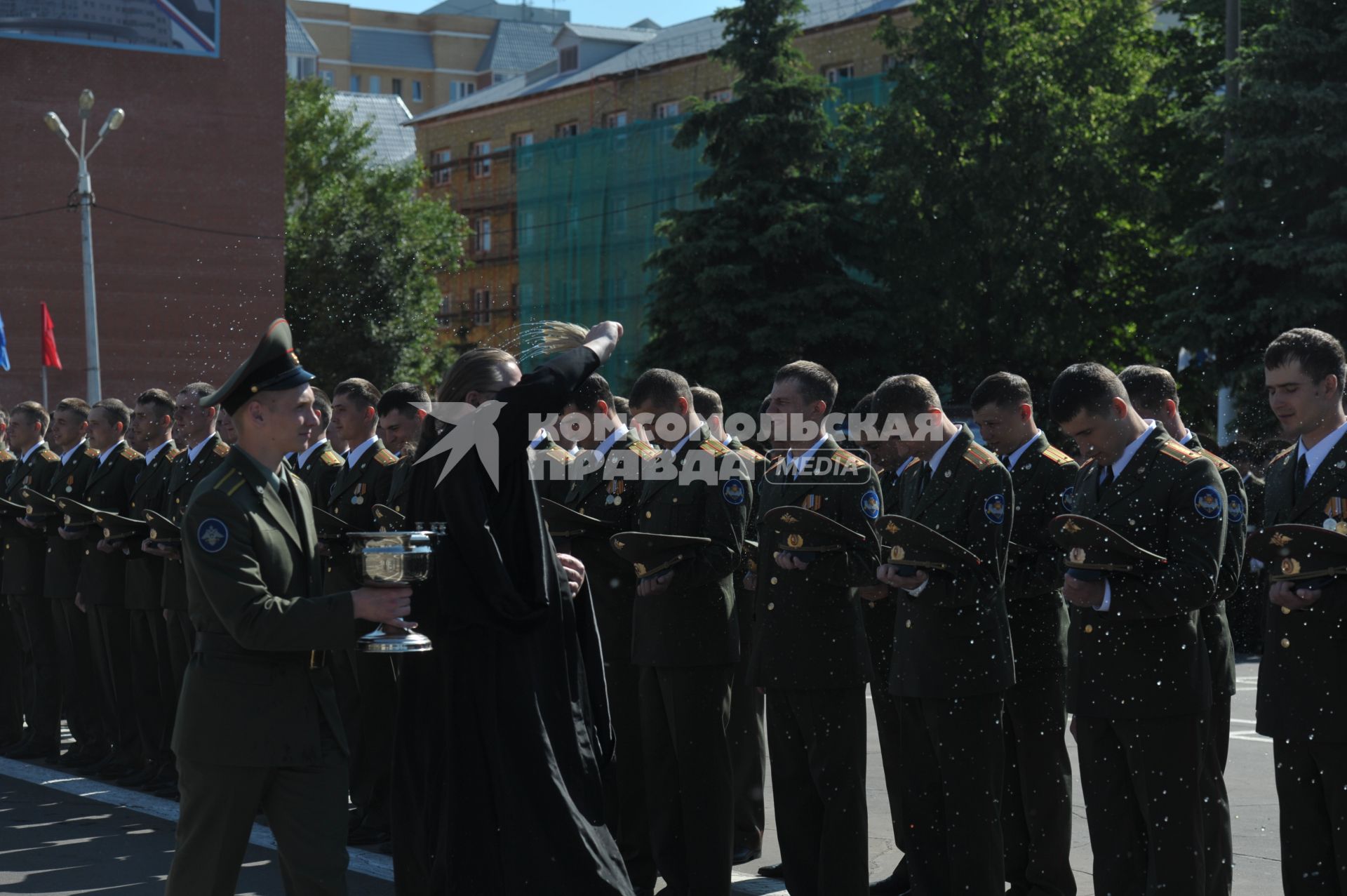 Выпуск лейтенантов военно- технического университета (ВТУ) спецстроя России, Москва, 13 июня 2011 года