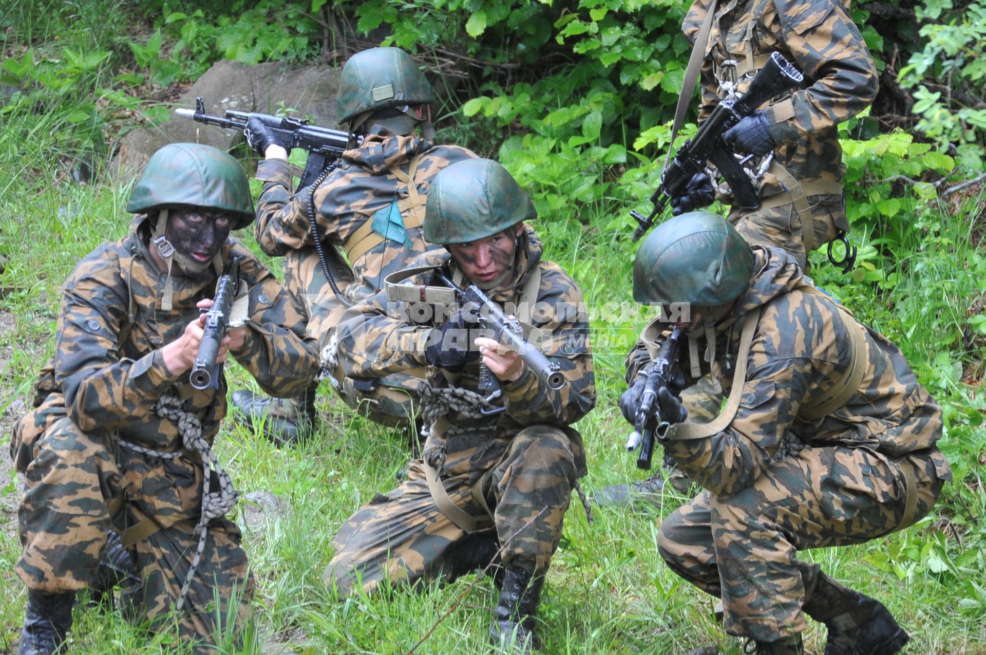 Сторожевая-2, станица Зеленчукская. Карачаево-Черкесия. Учения 34 отдельной мотострелковой бригады горной Южного военного округа. 23 июня 2011.