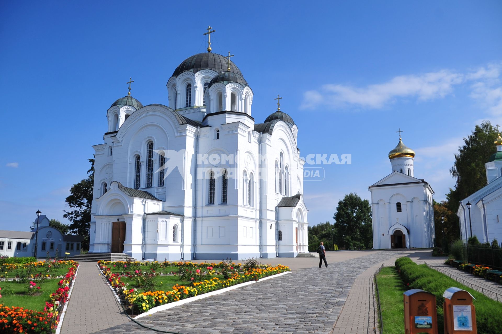 Спасо-Преображенская церковь Евфросиниева монастыря в Полоцке. 31 августа  2011.