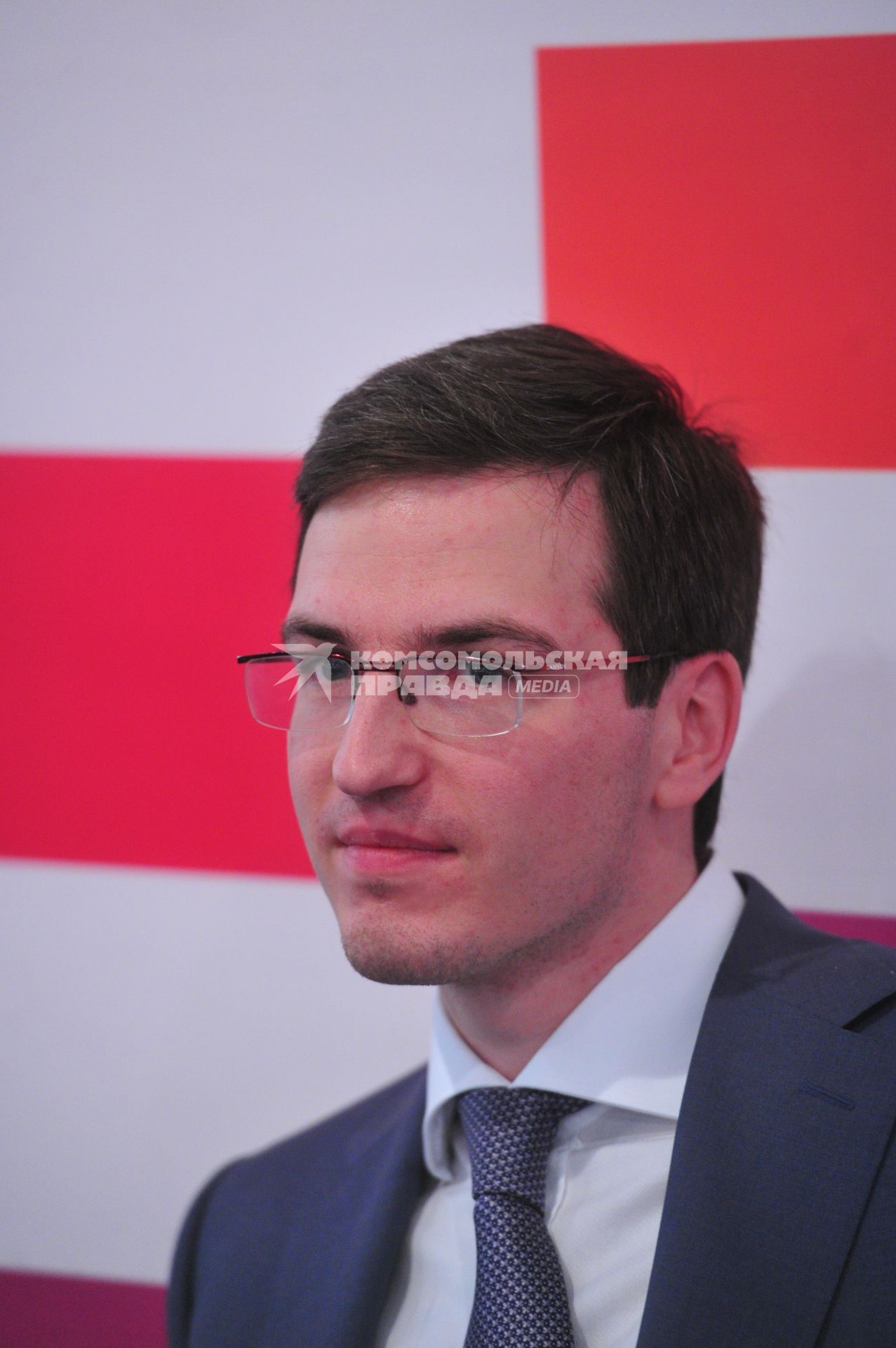 Презентация ТЕХНОПАРКА СКОЛКОВО. На снимке: директор ООО ТЕХНОПАРК СКОЛКОВО Сергей Курилов. 14 сентября  2011 года.
