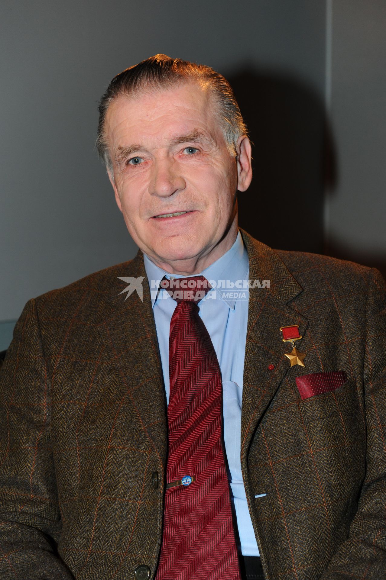 Летчик-космонавт Александр Серебров. 30 сентября 2011 года.