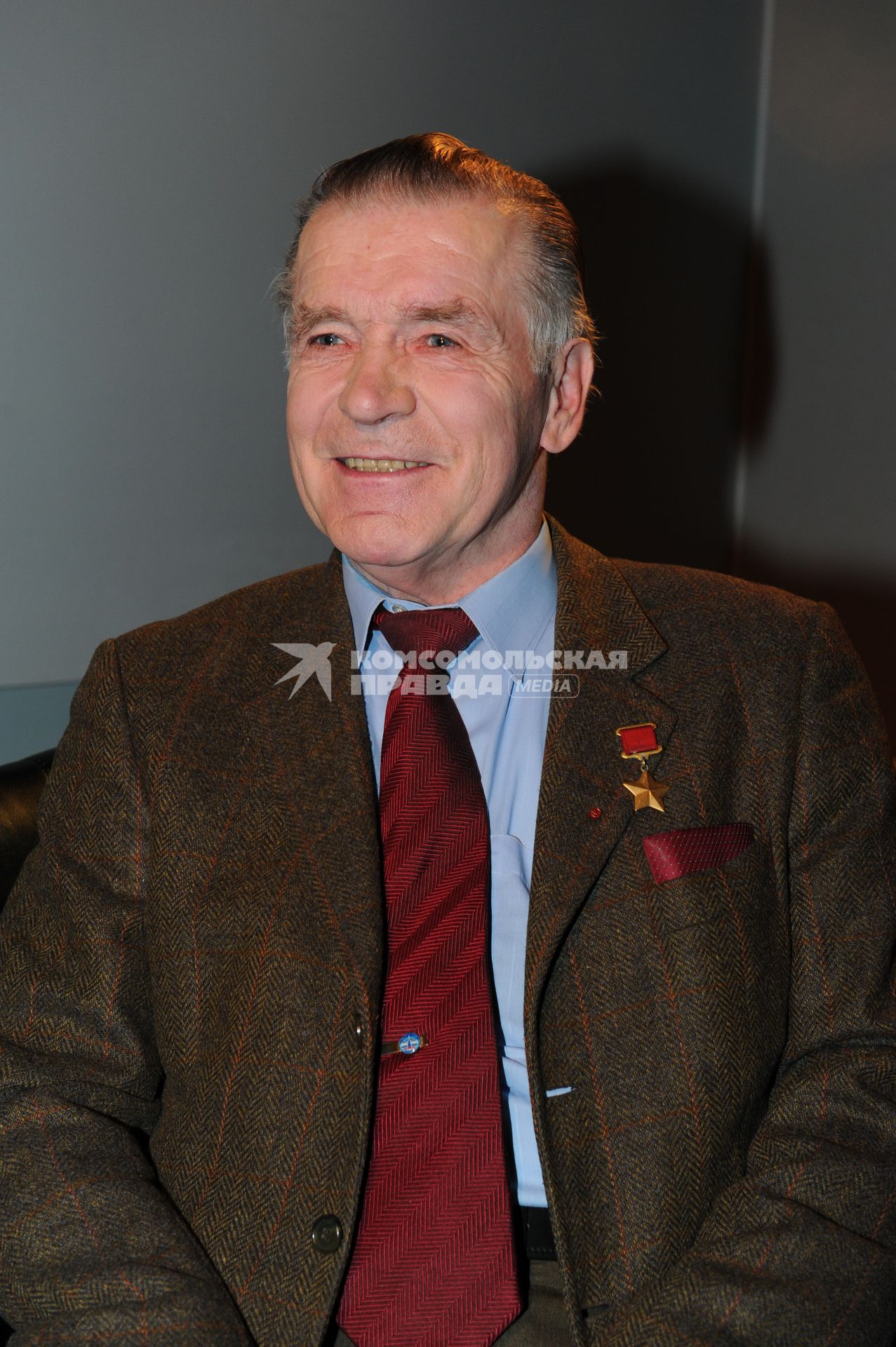 Летчик-космонавт Александр Серебров. 30 сентября 2011 года.