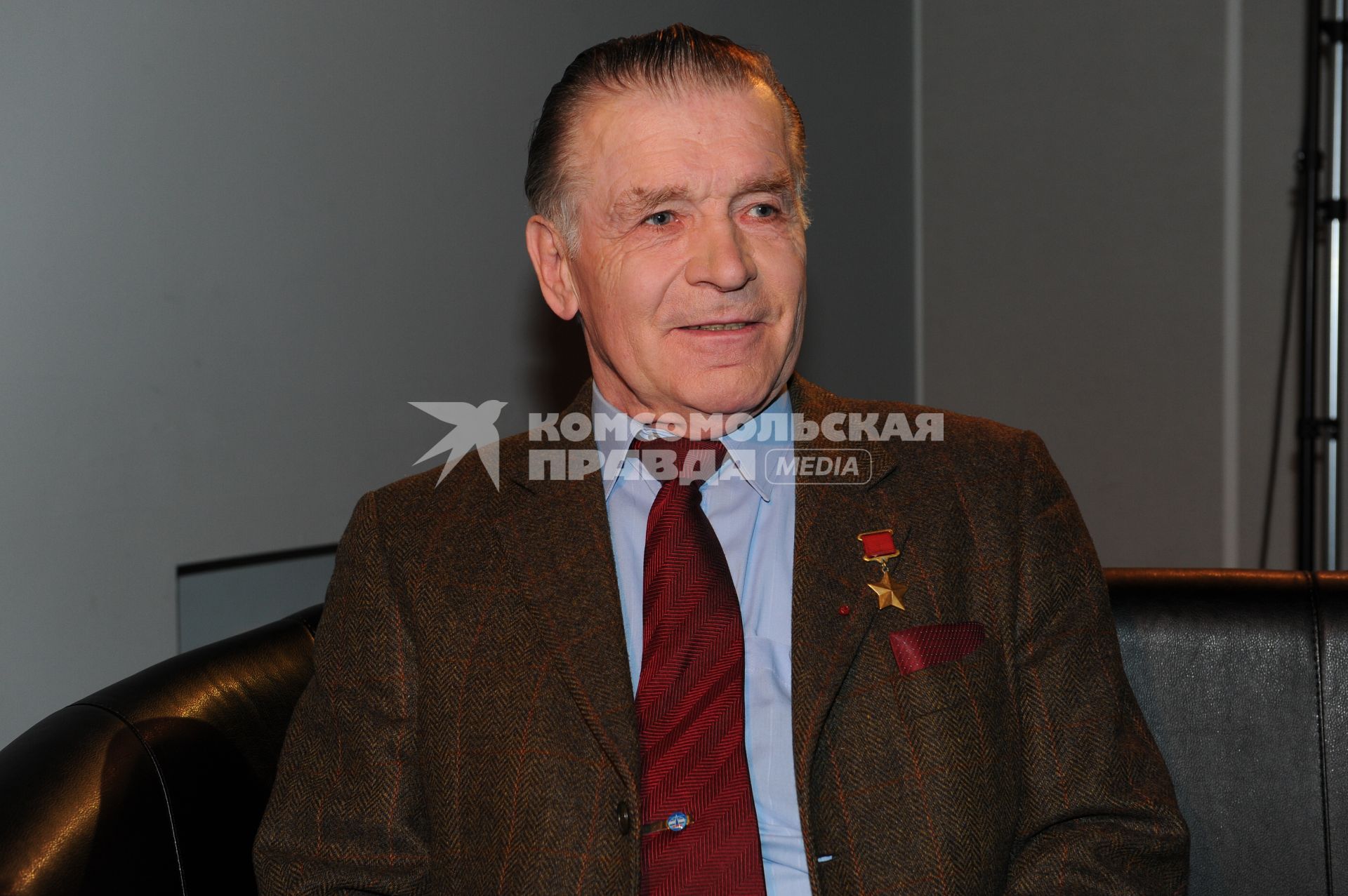 Летчик-космонавт Александр Серебров. 30 сентября 2011 года.