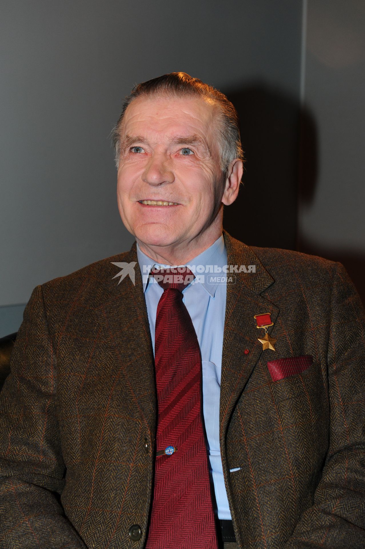 Летчик-космонавт Александр Серебров. 30 сентября 2011 года.