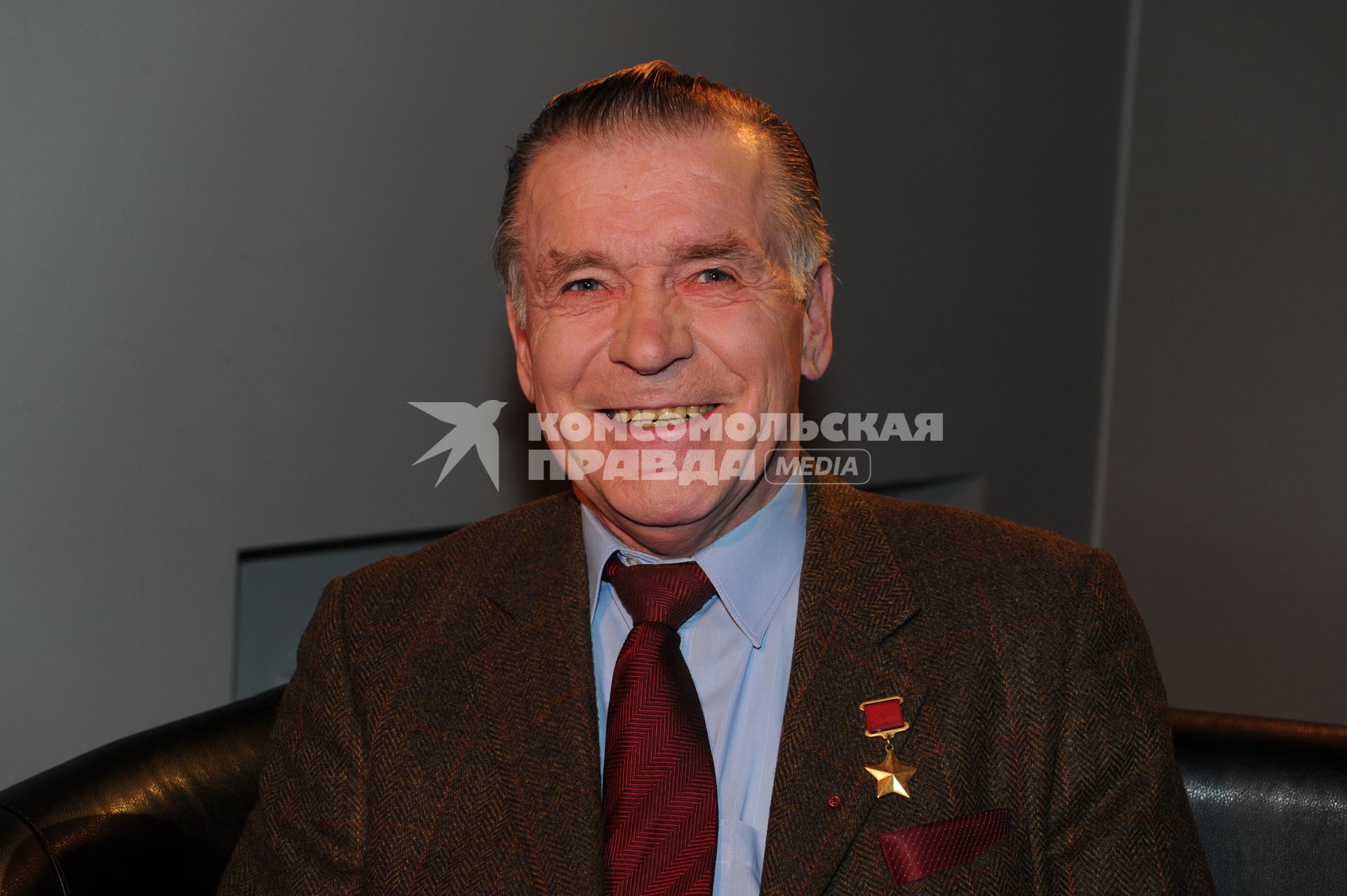 Летчик-космонавт Александр Серебров. 30 сентября 2011 года.