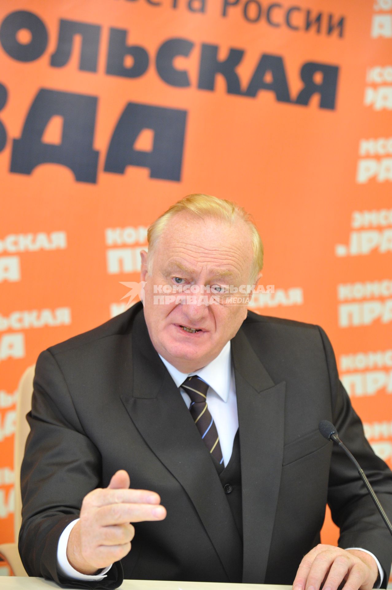 Врач-психиатр, заместитель директора Государственного научного центра социальной и судебной психиатрии им.В.П. Сербского Зураб Кекелидзе в ИД КП. 30 сентября 2011 года.