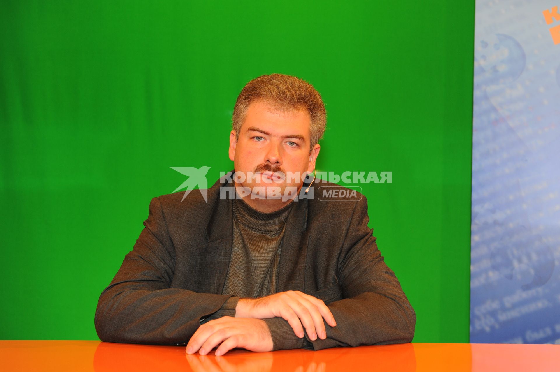 Секретарь Патриаршего совета ЭКОНОМИКА И ЭТИКА, генеральный секретарь Клуба православных предпринимателей Павел Шашкин в ИД КП. 29 сентября  2011 года.