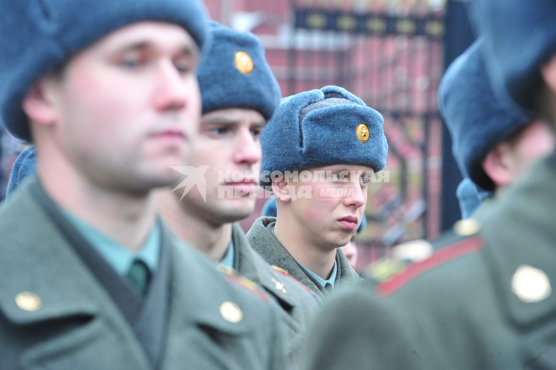 Увольнение в запас военнослужащих Президентского (Кремлевского) полка. 21 октября 2011 года.