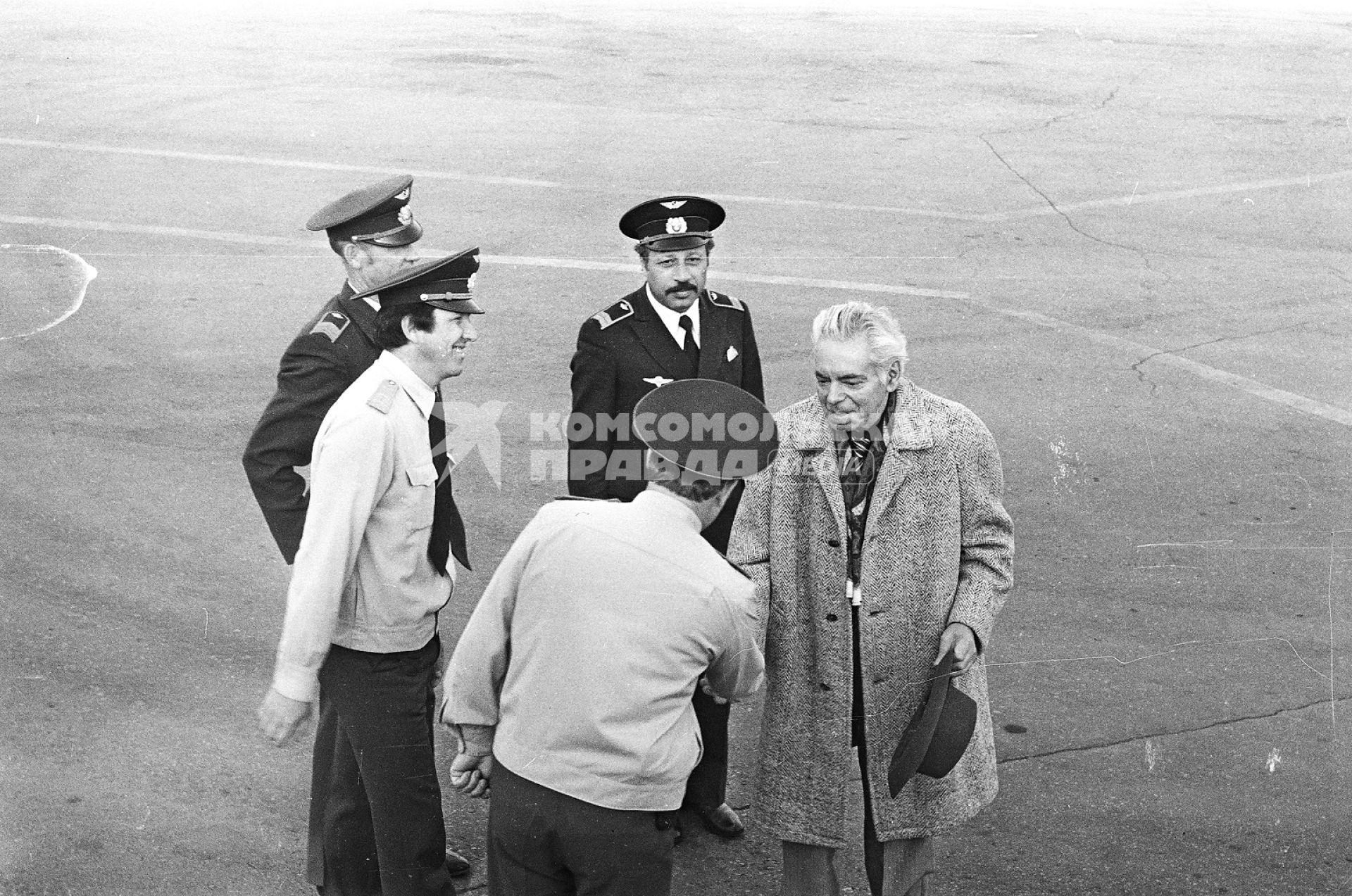 Аркадий Райкин (справа). 1985-86 гг. (вторая половина восьмидесятых).