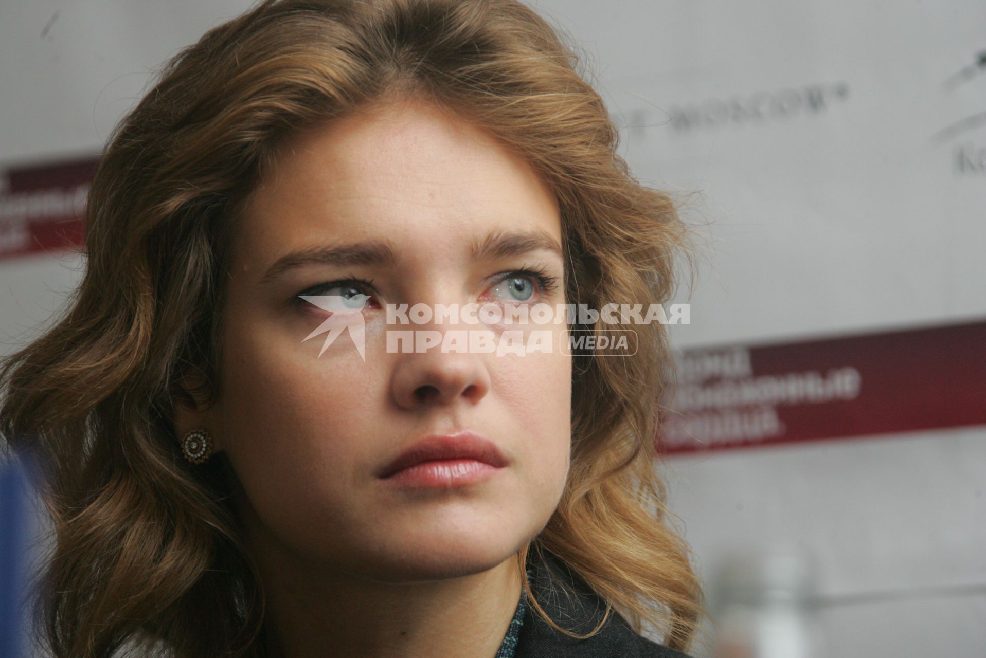 Топ-модель Наталья Водянова.  28 октября 2011 года.