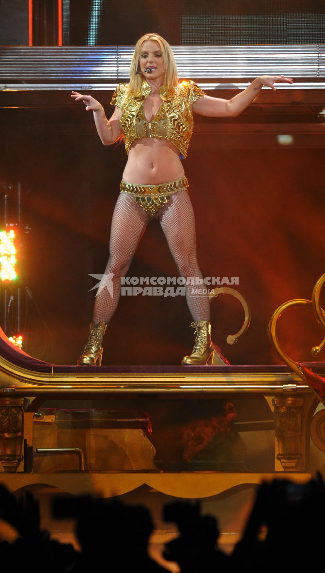 Концерт американской певицы Бритни Спирс (Britney Spears). Москва. 24 сентября 2011 года.