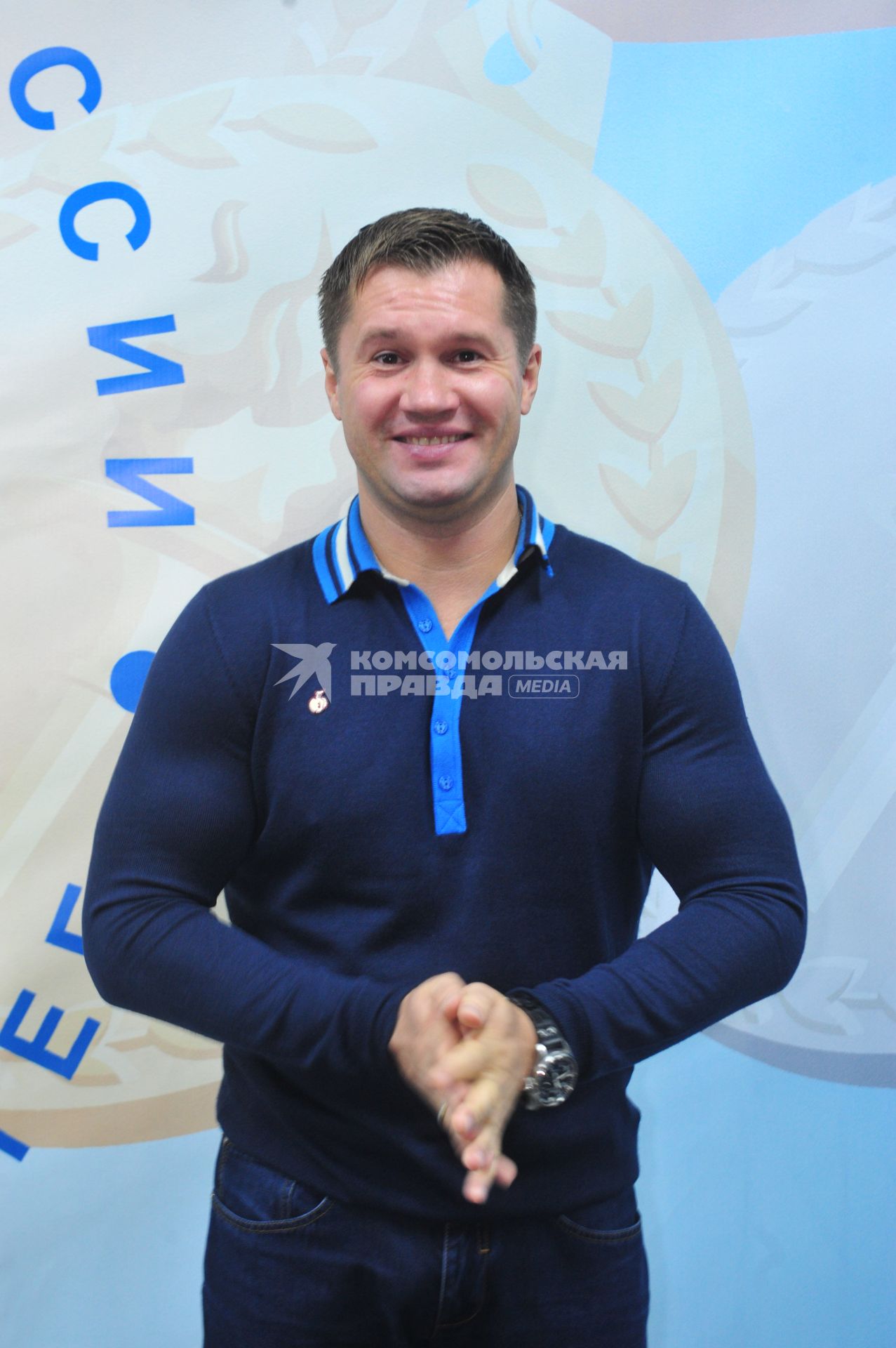 Олимпийский чемпион по спортивной гимнастике Алексей Немов. 29 ноября 2011 года.
