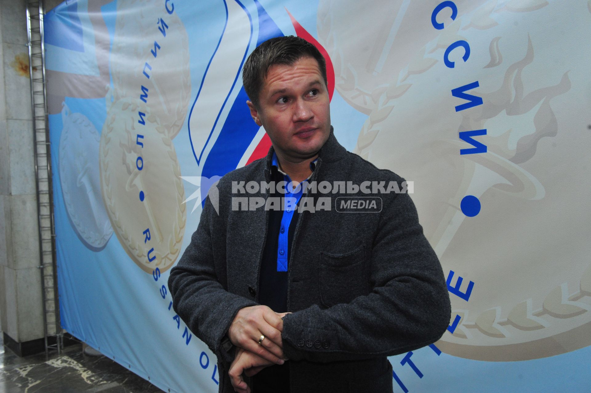 Олимпийский чемпион по спортивной гимнастике Алексей Немов. 29 ноября 2011 года.