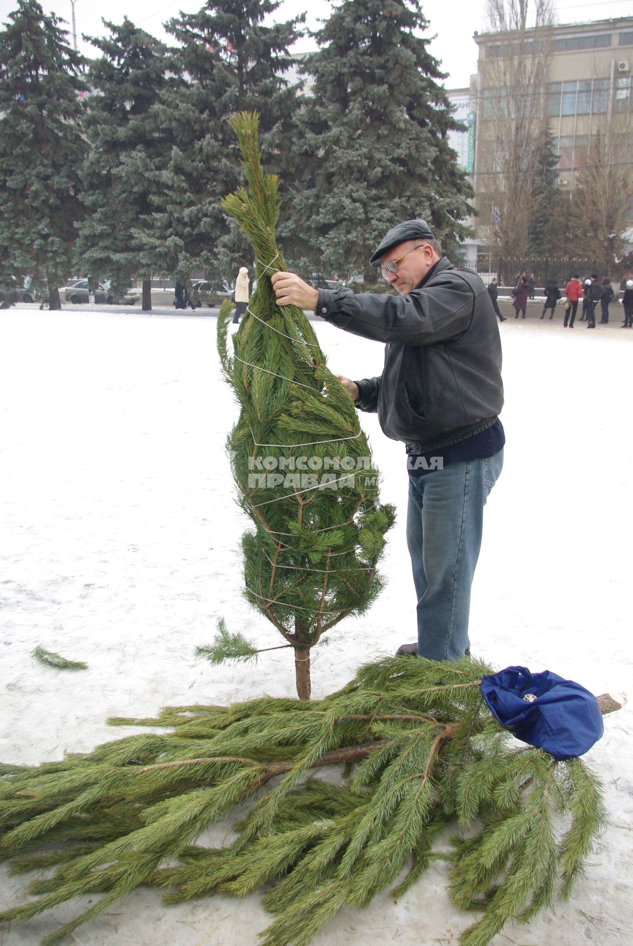 Елочный базар. 14 декабря  2011 года.