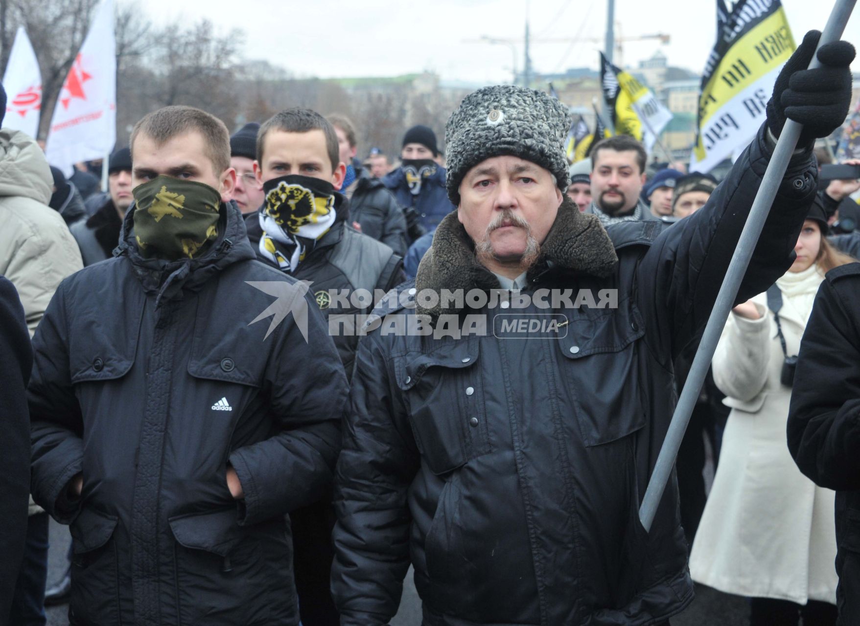 Санкционированный митинг против фальсификации результатов прошедших выборов в Госдуму РФ ЗА ЧЕСТНЫЕ ВЫБОРЫ на Болотной площади. 11 декабря  2011 года.