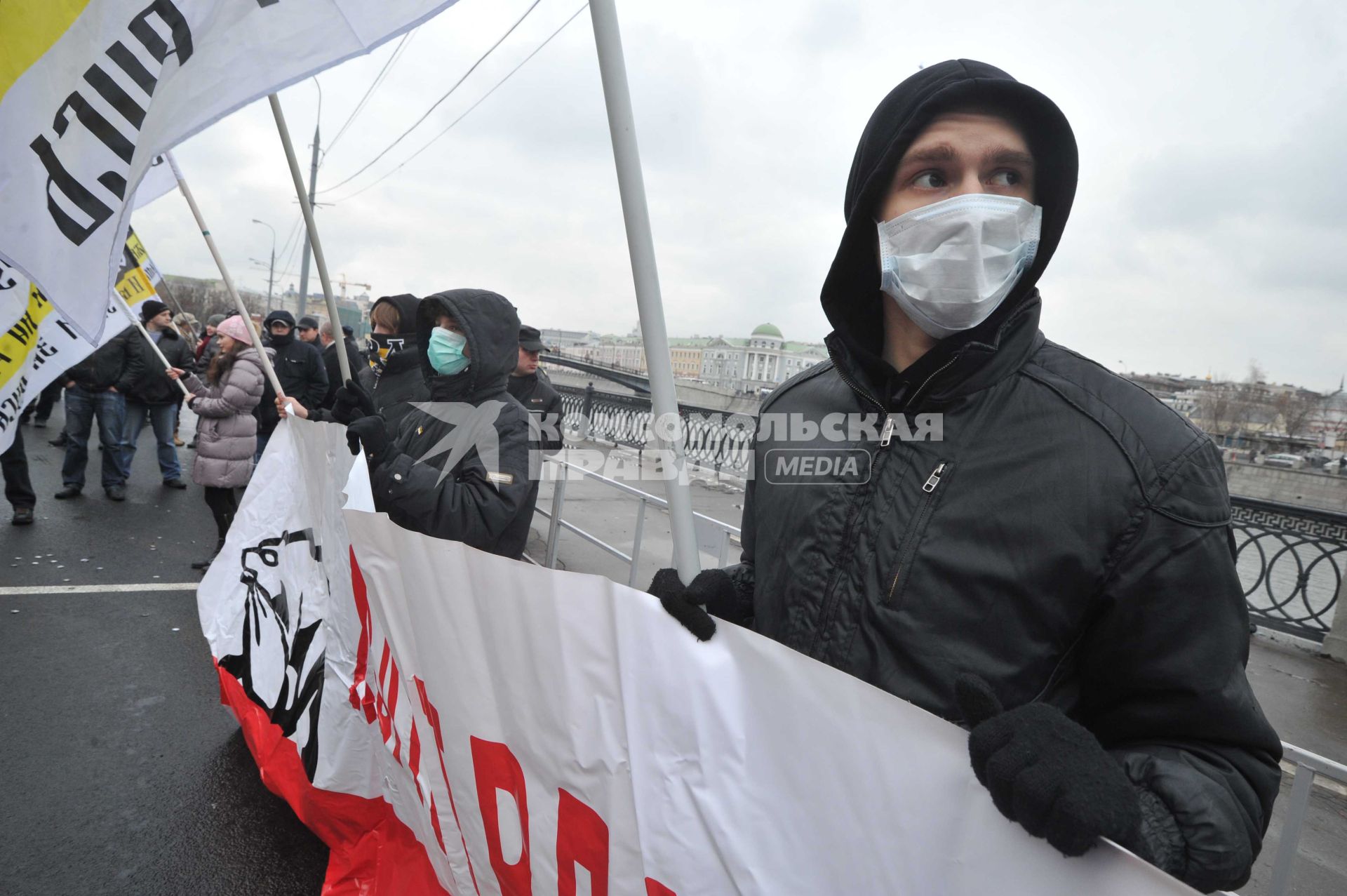 Санкционированный митинг против фальсификации результатов прошедших выборов в Госдуму РФ ЗА ЧЕСТНЫЕ ВЫБОРЫ на Болотной площади. 11 декабря  2011 года.