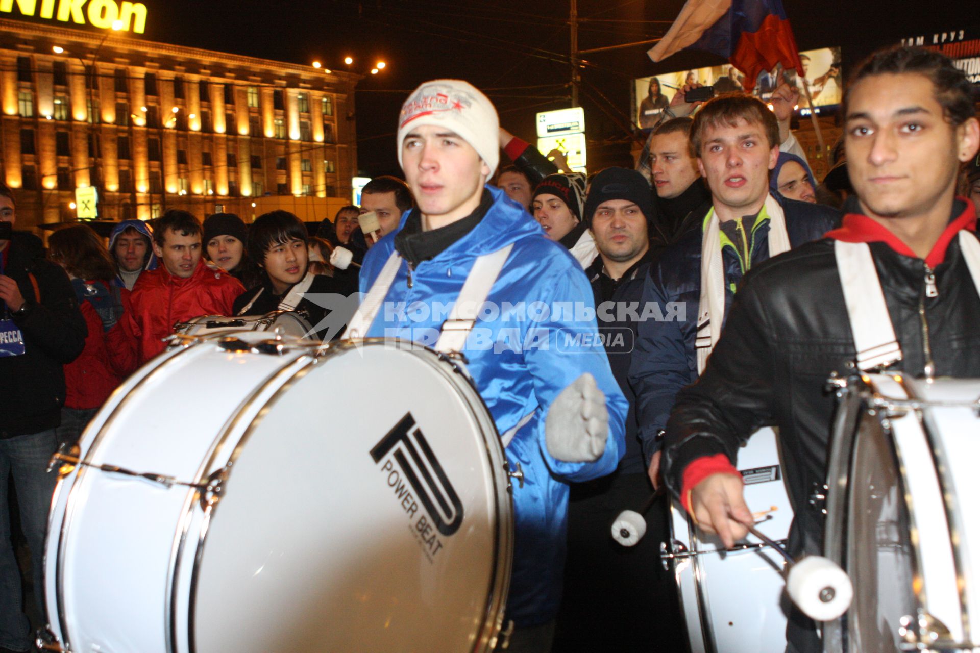 Митинг оппозиции прошел на Триумфальной площади. 06 декабря 2011 года.