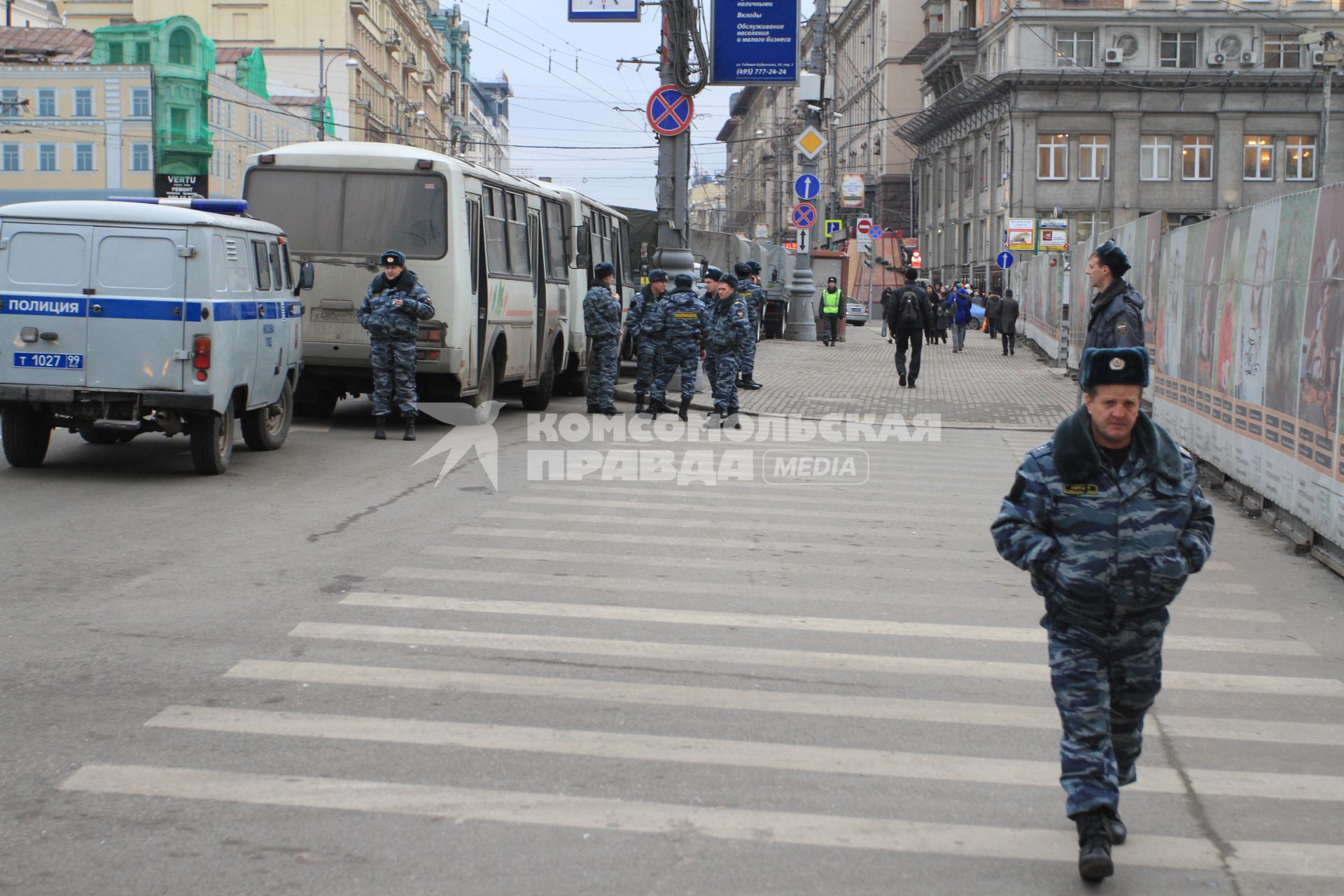 Охрана правопорядка. 7 декабря 2011