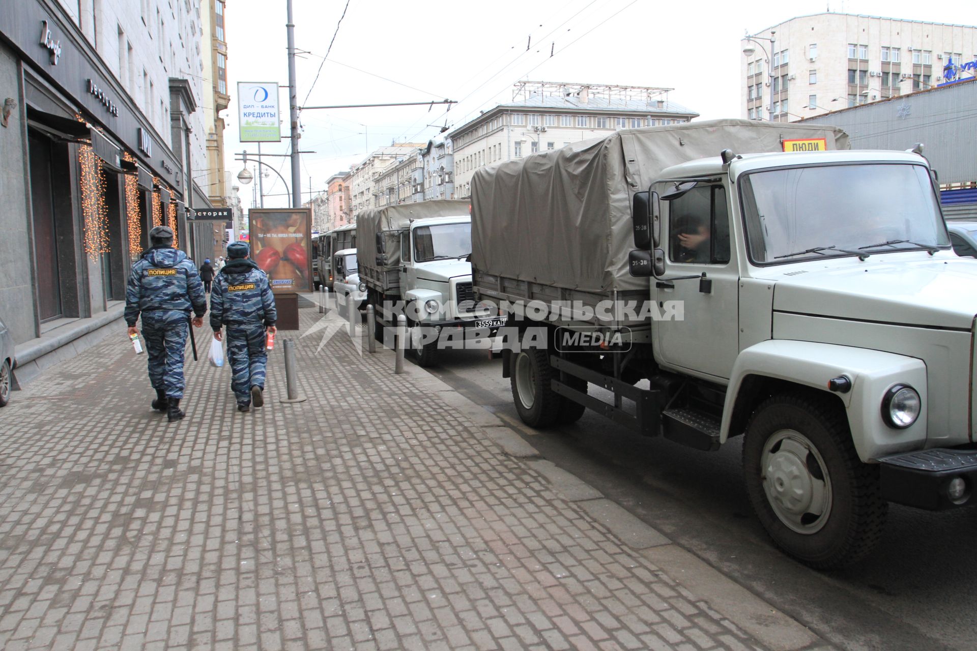 Полиция на улице.7 декабря 2011