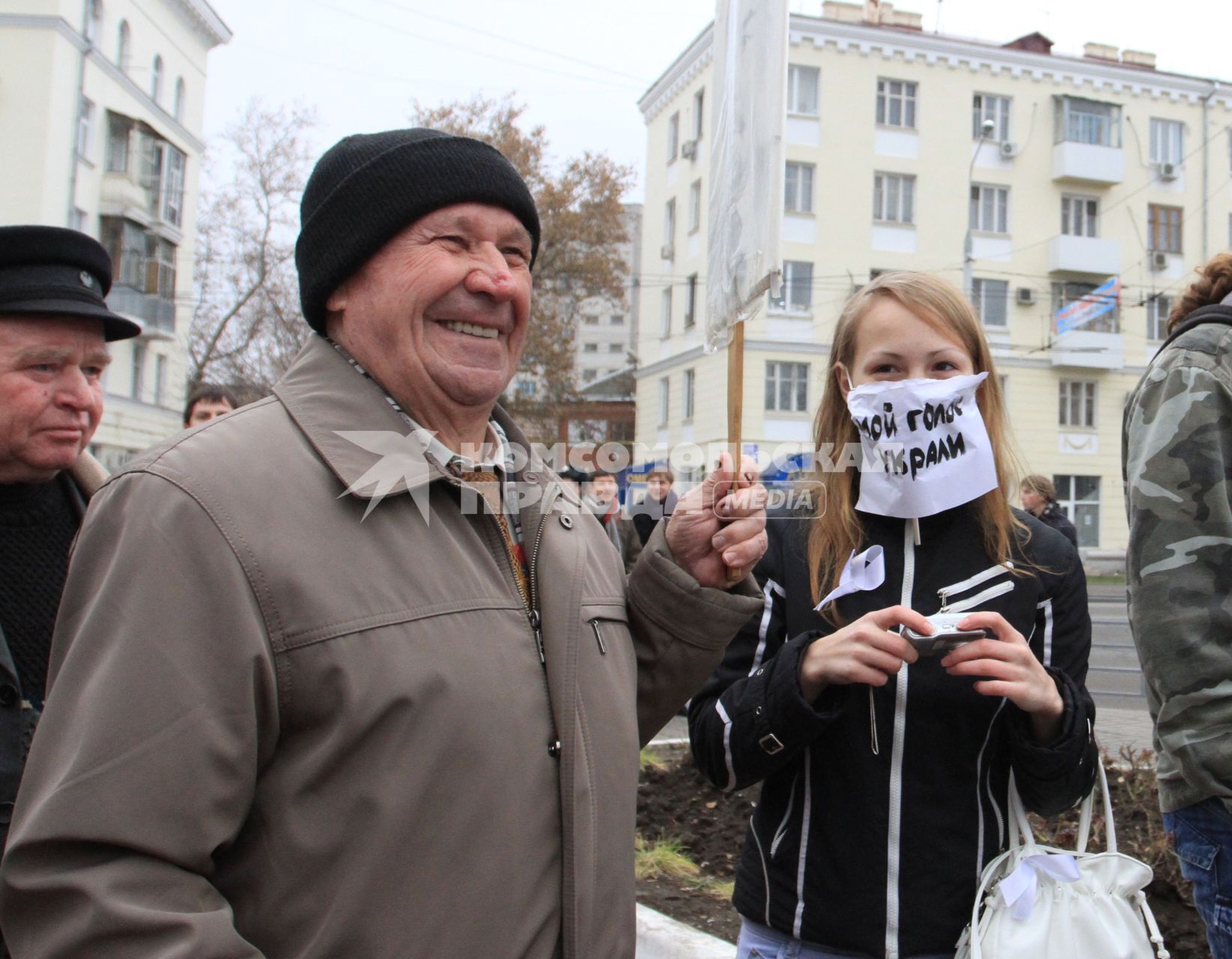 МИТИНГ НЕСОГЛАСНЫХ. КРАСНОДАР. 24.12.2011.