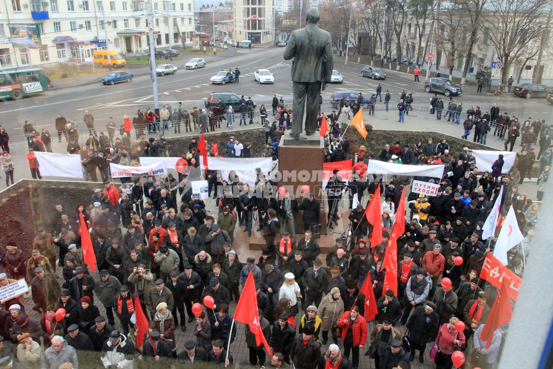 МИТИНГ НЕСОГЛАСНЫХ. КРАСНОДАР. 24.12.2011.