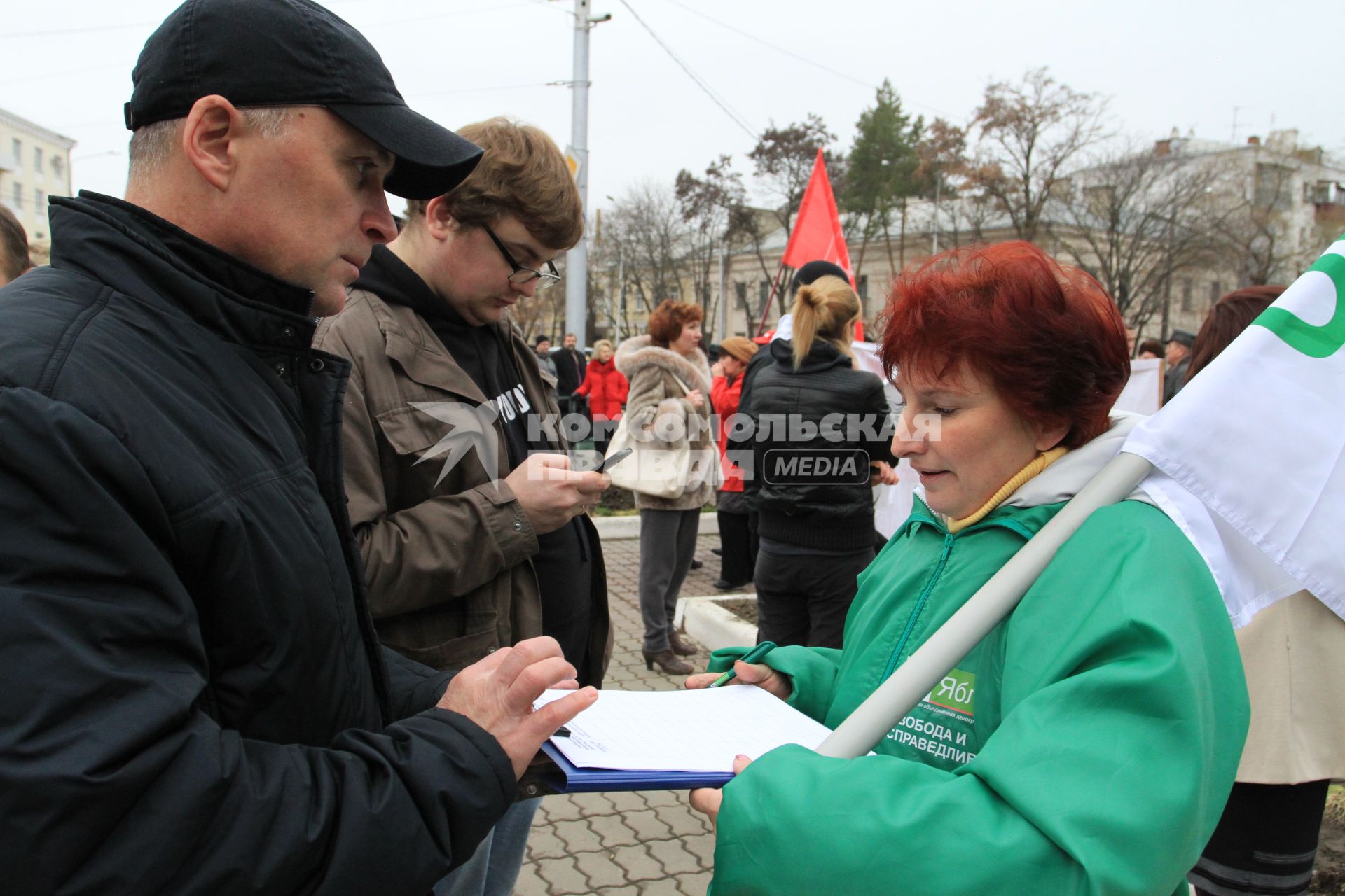 МИТИНГ НЕСОГЛАСНЫХ. КРАСНОДАР. 24.12.2011.