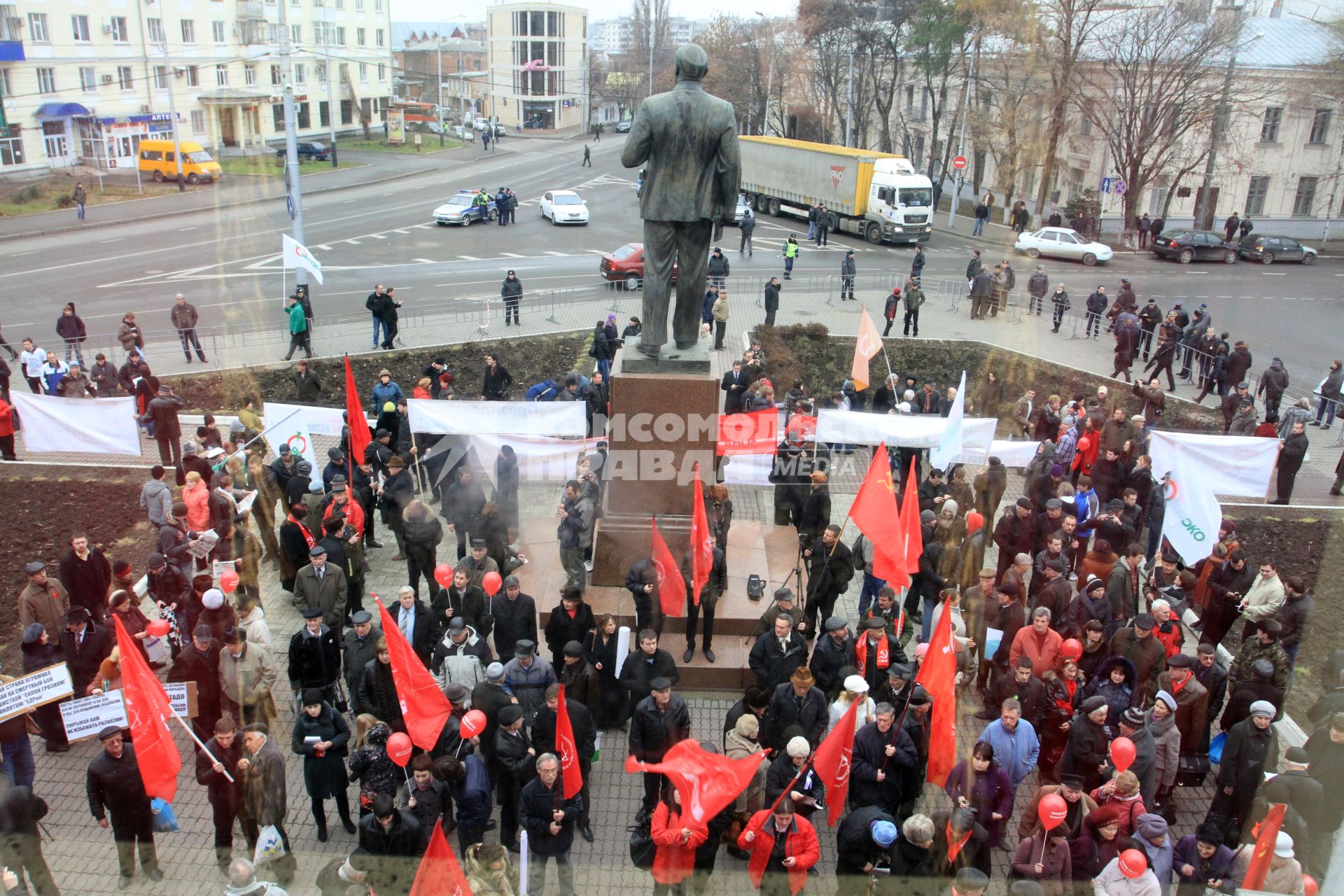 МИТИНГ НЕСОГЛАСНЫХ. КРАСНОДАР. 24.12.2011.