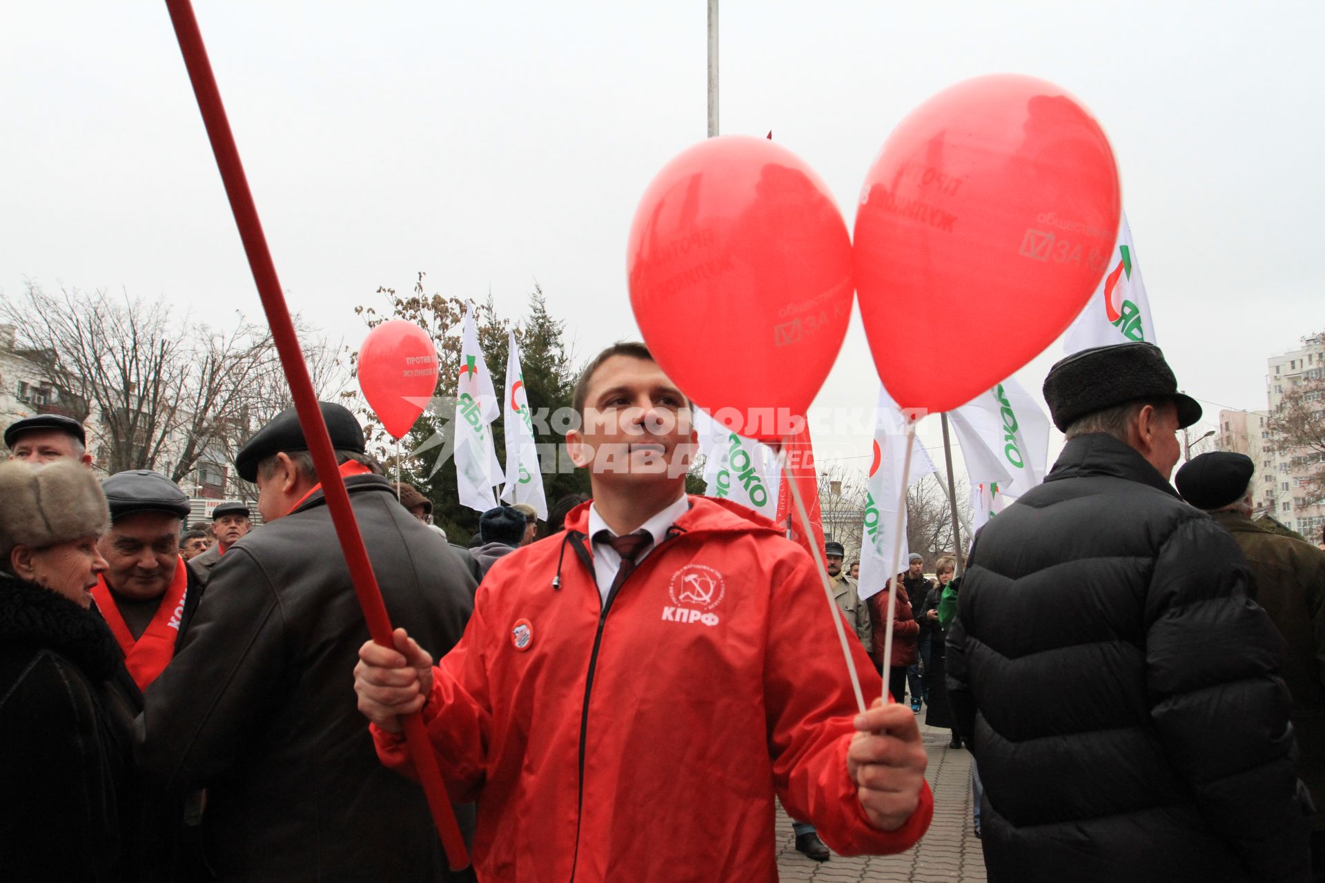 МИТИНГ НЕСОГЛАСНЫХ. КРАСНОДАР. 24.12.2011.