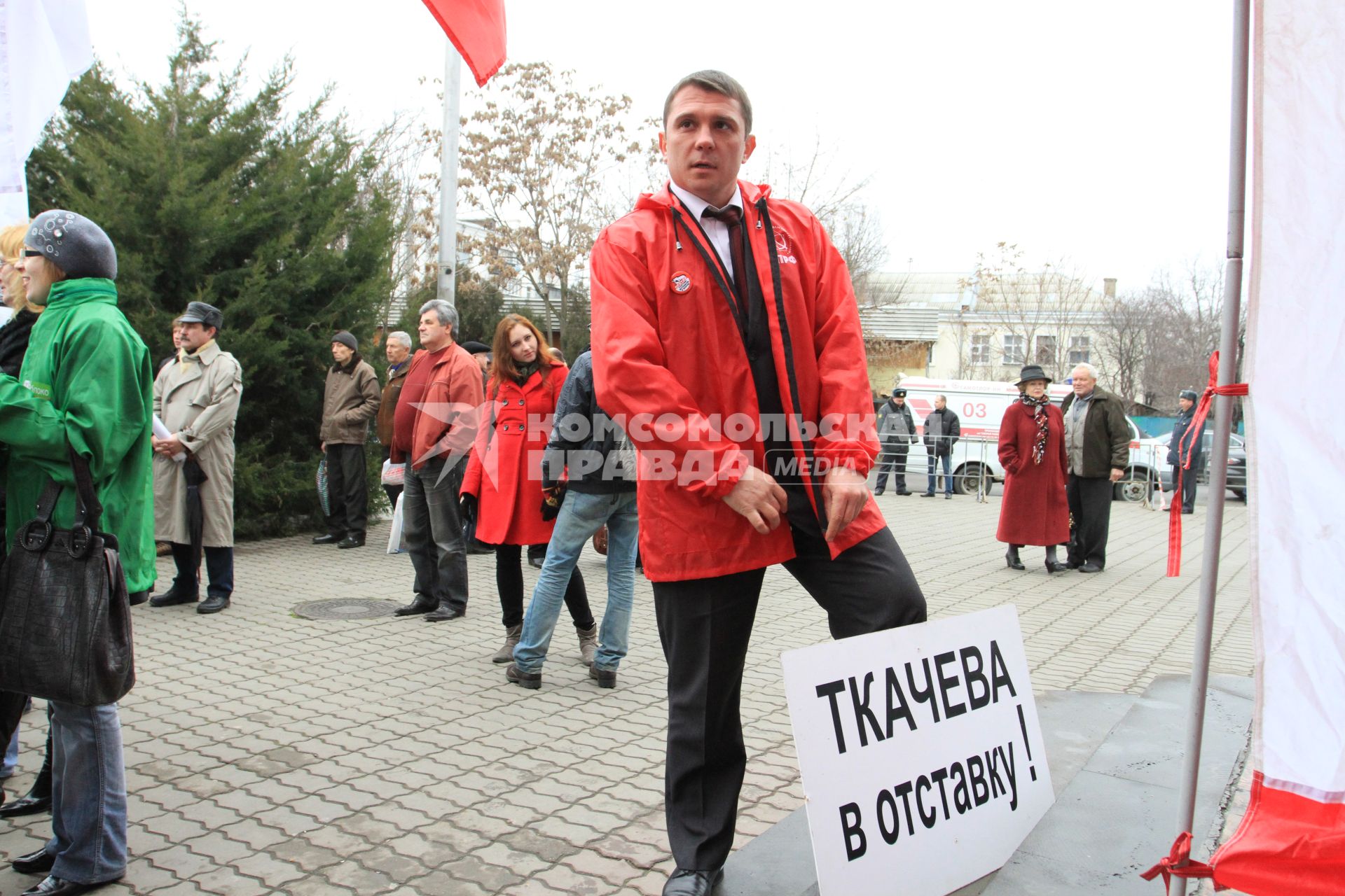 МИТИНГ НЕСОГЛАСНЫХ. КРАСНОДАР. 24.12.2011.