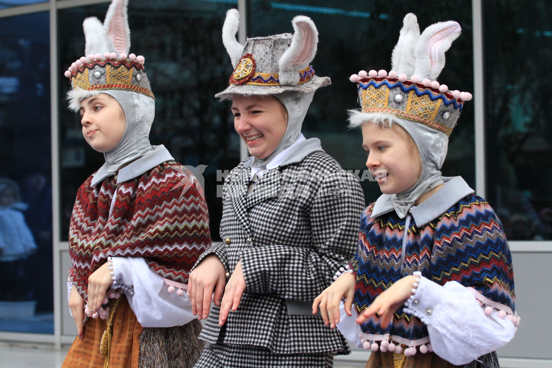 ПАРАД ДЕДОВ МОРОЗОВ. КРАСНОДАР. 24.12.2011.