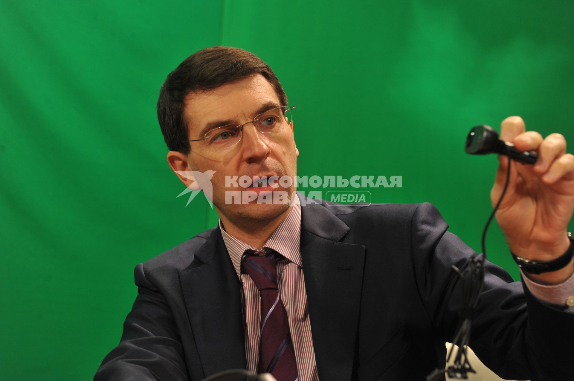 Министр связи и массовых коммуникаций РФ Игорь Щеголев. В ИД КП. 16 января 2012 года.