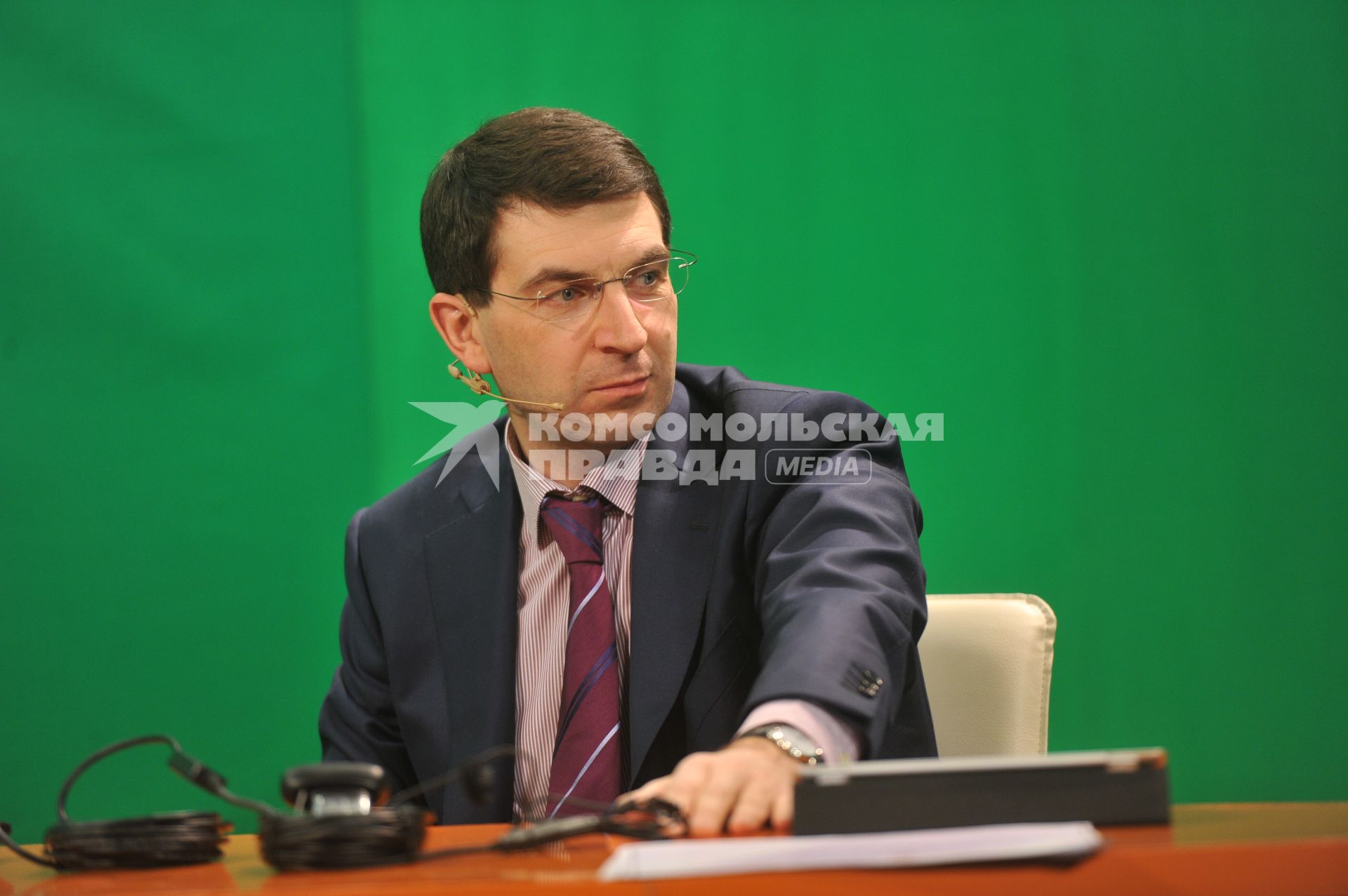 Министр связи и массовых коммуникаций РФ Игорь Щеголев. В ИД КП. 16 января 2012 года.