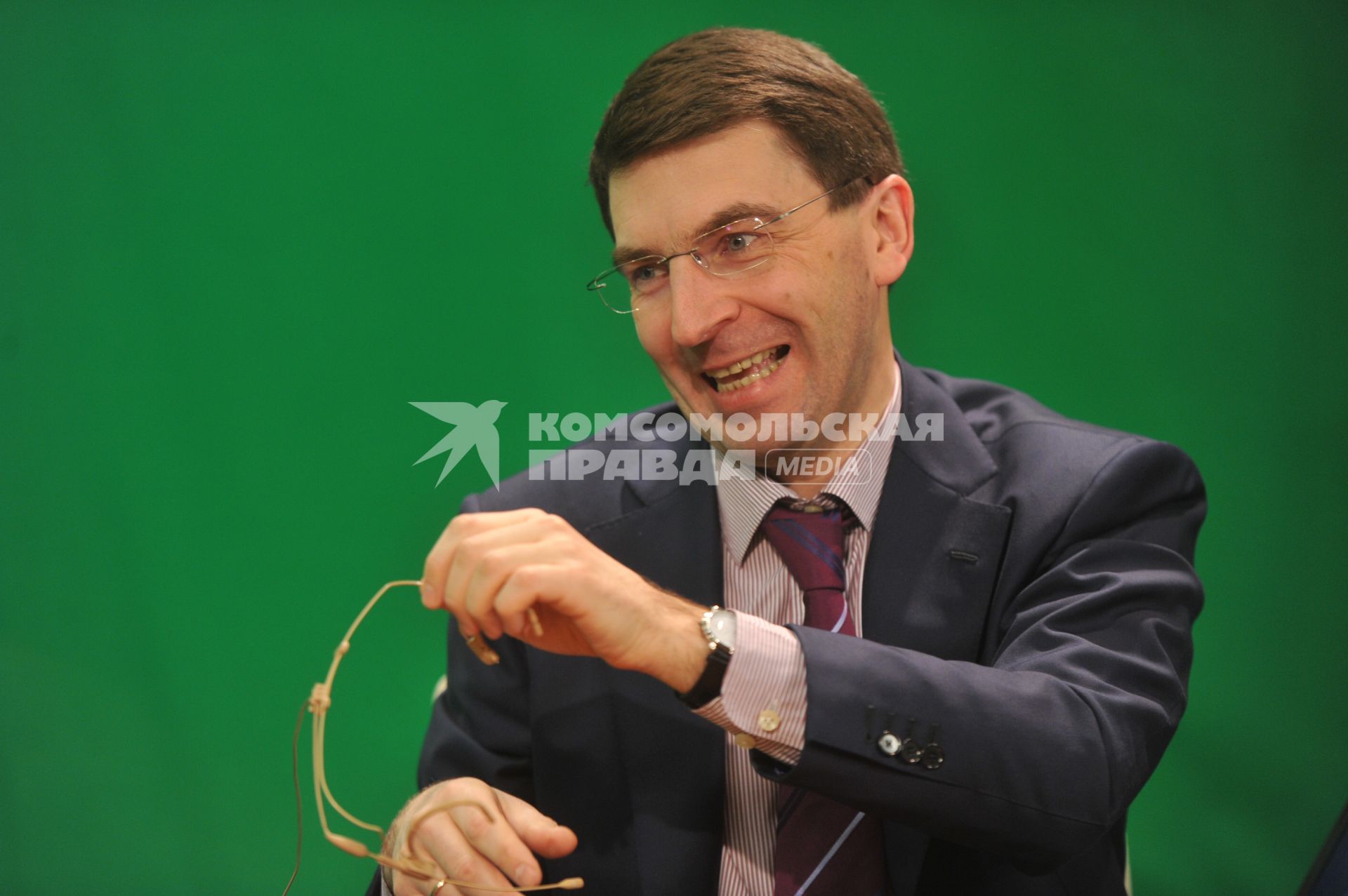 Министр связи и массовых коммуникаций РФ Игорь Щеголев. В ИД КП. 16 января 2012 года.