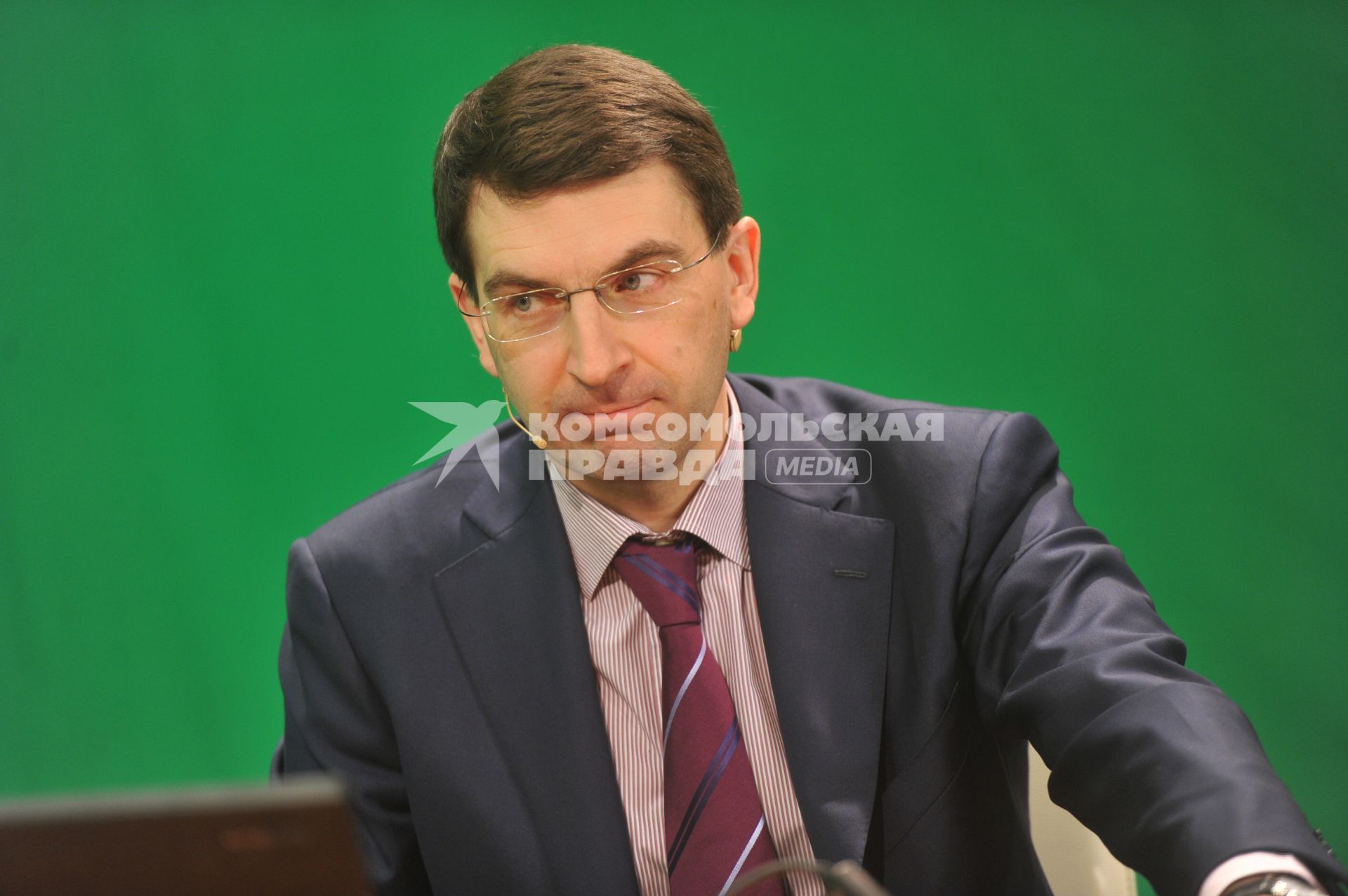 Министр связи и массовых коммуникаций РФ Игорь Щеголев. В ИД КП. 16 января 2012 года.