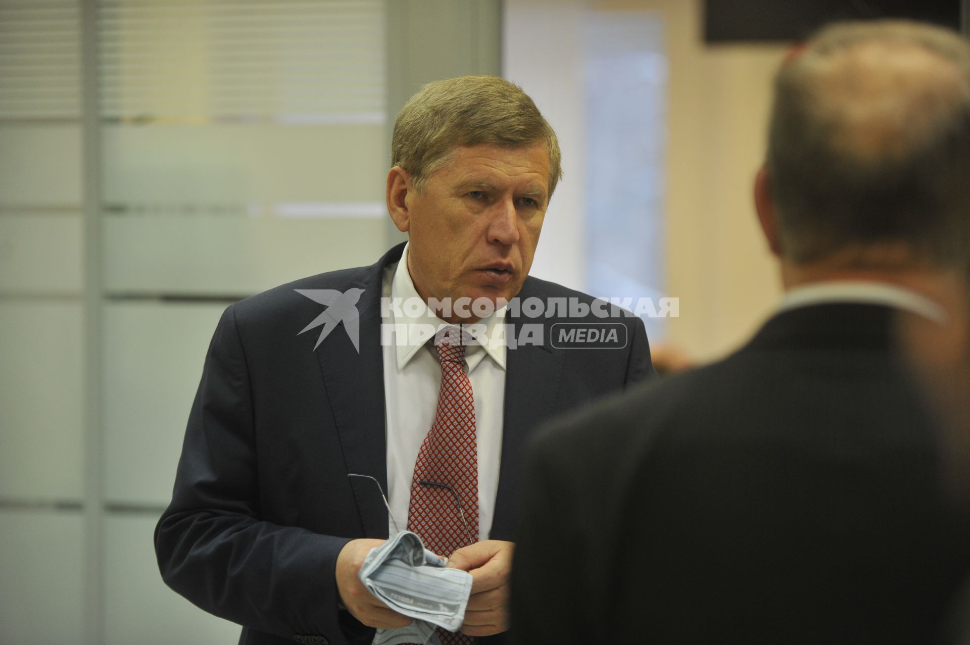 Главный редактор ЗАО ИД КП Владимир Сунгоркин . 16 января 2012 года.