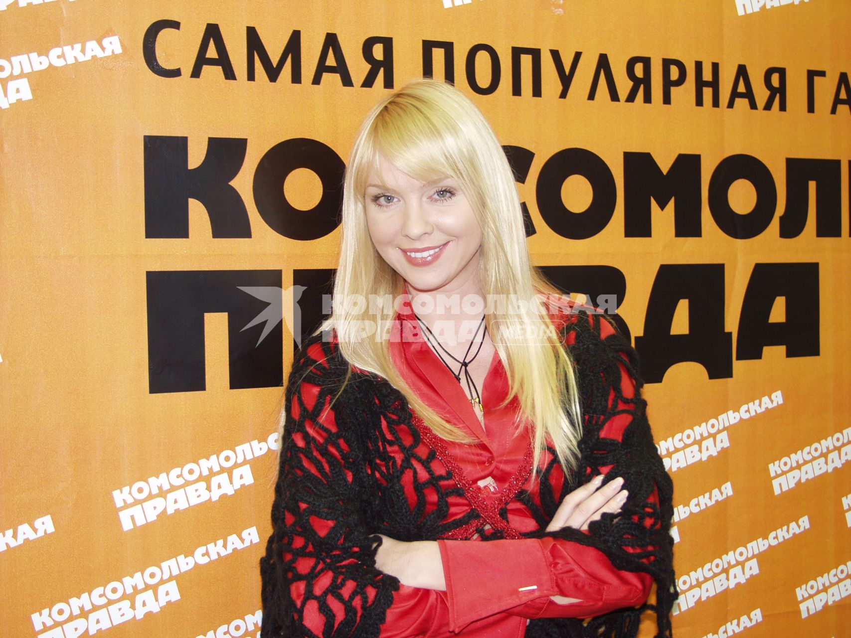 Певица Варвара (Елена Владимировна Сусова) в КП. 18 февраля 2008 года.