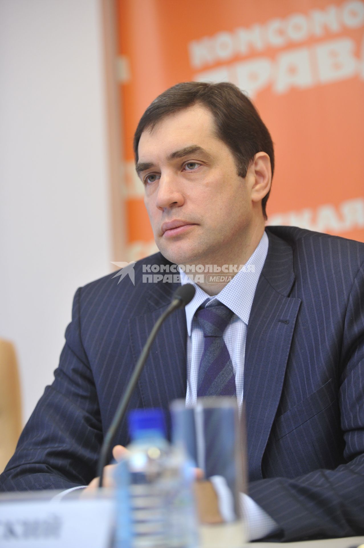 Заместитель руководителя Федерального агенства по туризму Евгений Писаревский. В ИД КП. 25 января 2012 года.