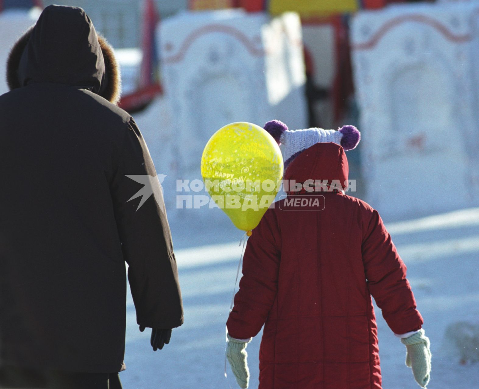 Зимняя прогулка.  Москва. 02 февраля 2009 года.