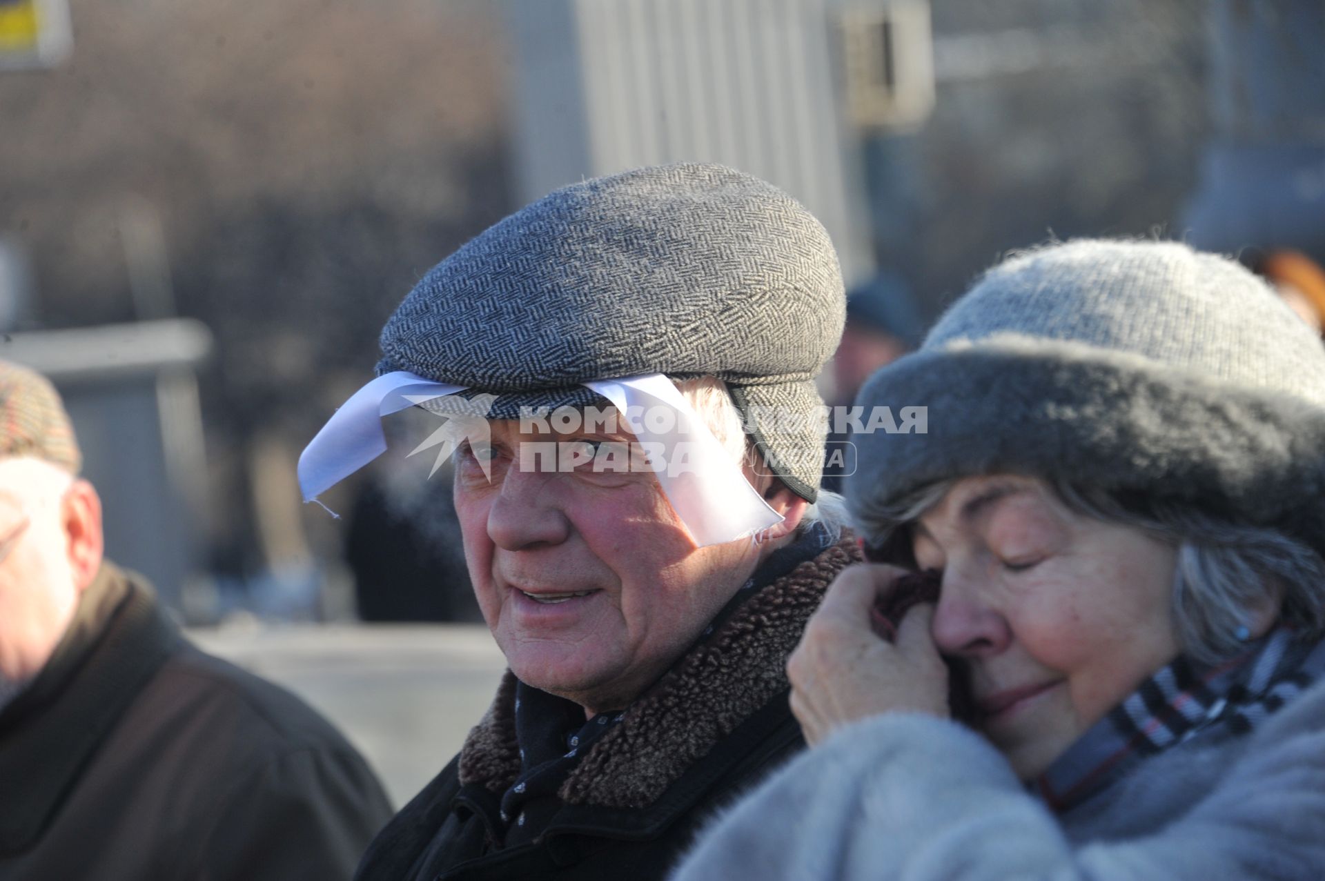 В Москве на Садовом кольце прошел автопробег  ЗА ЧЕСТНЫЕ ВЫБОРЫ. 29 января 2012