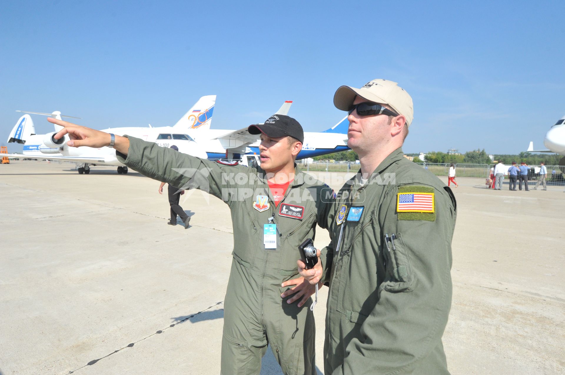 10-й Международный авиационно-космический салон `МАКС-2011`.