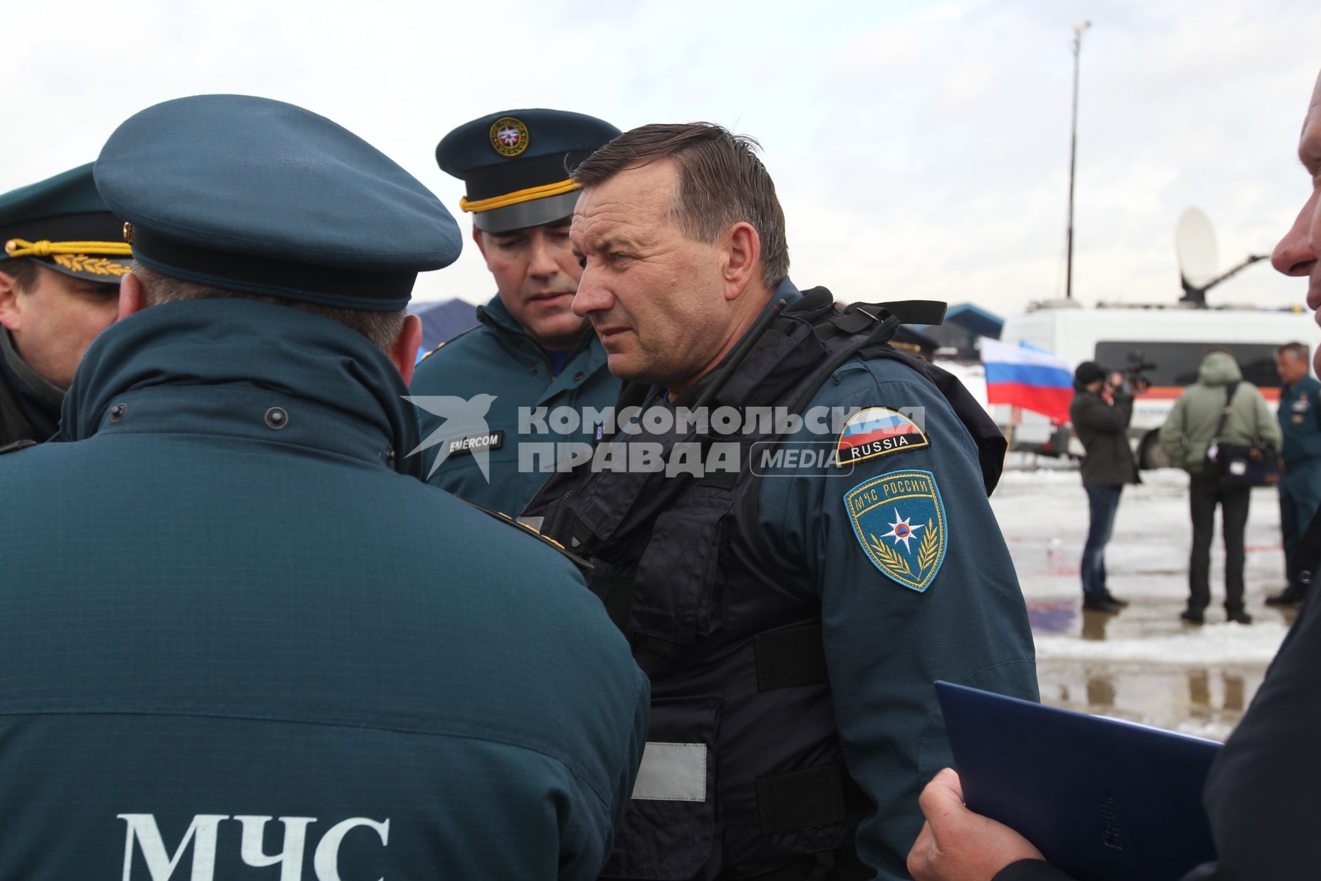 Командир центра МЧС `Лидер` Николай Вдовин.