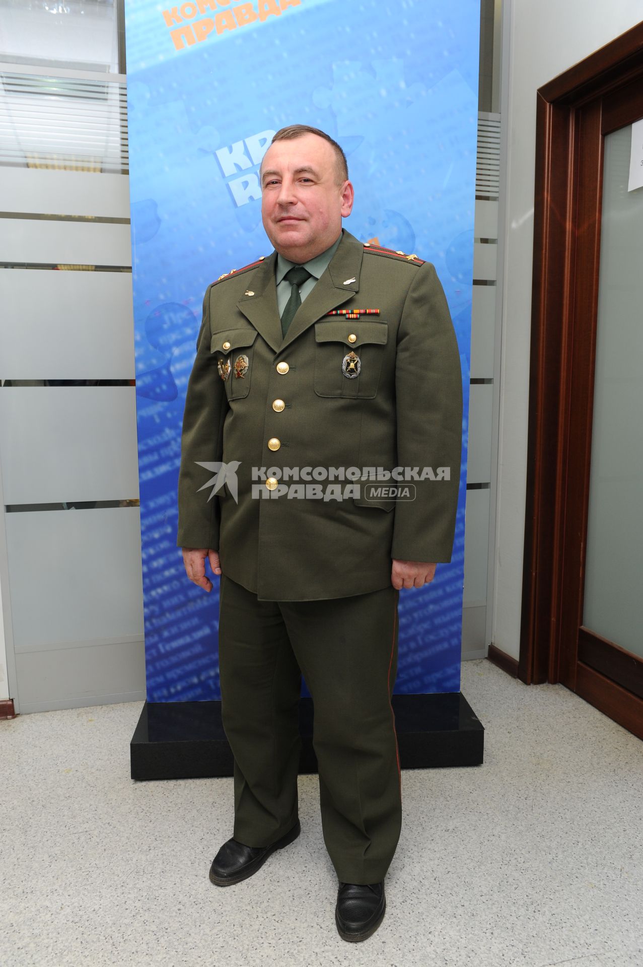 ИД `Комсомольская правда`. На снимке: начальник 4-го направления (призыва и организации службы) Генерального штаба Вооруженных сил России, полковник Алексей Князев.
