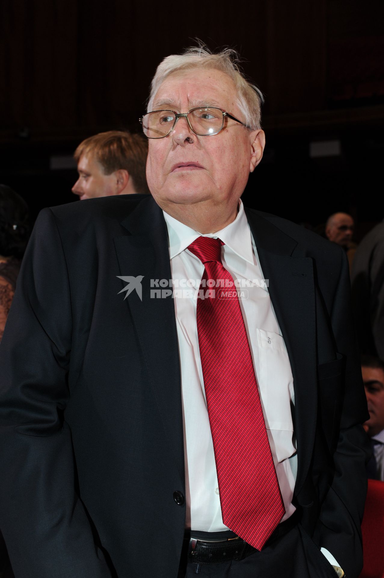 Crocus City Hall. 25-ая юбилейная торжественная церемония вручения Национальной кинематографической премии `Ника`. На снимке:  актер Олег Басилашвили.