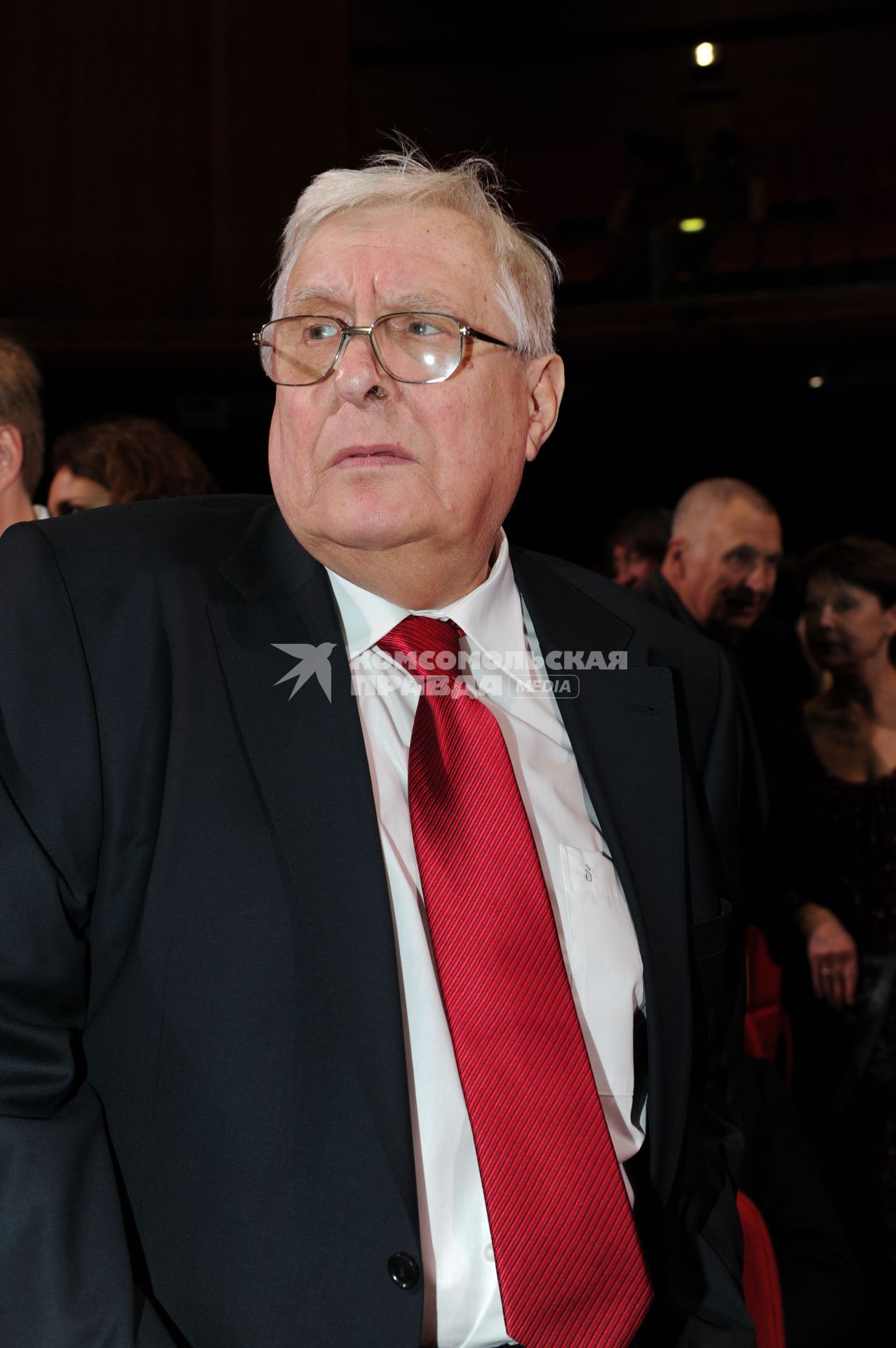 Crocus City Hall. 25-ая юбилейная торжественная церемония вручения Национальной кинематографической премии `Ника`. На снимке:  актер Олег Басилашвили.