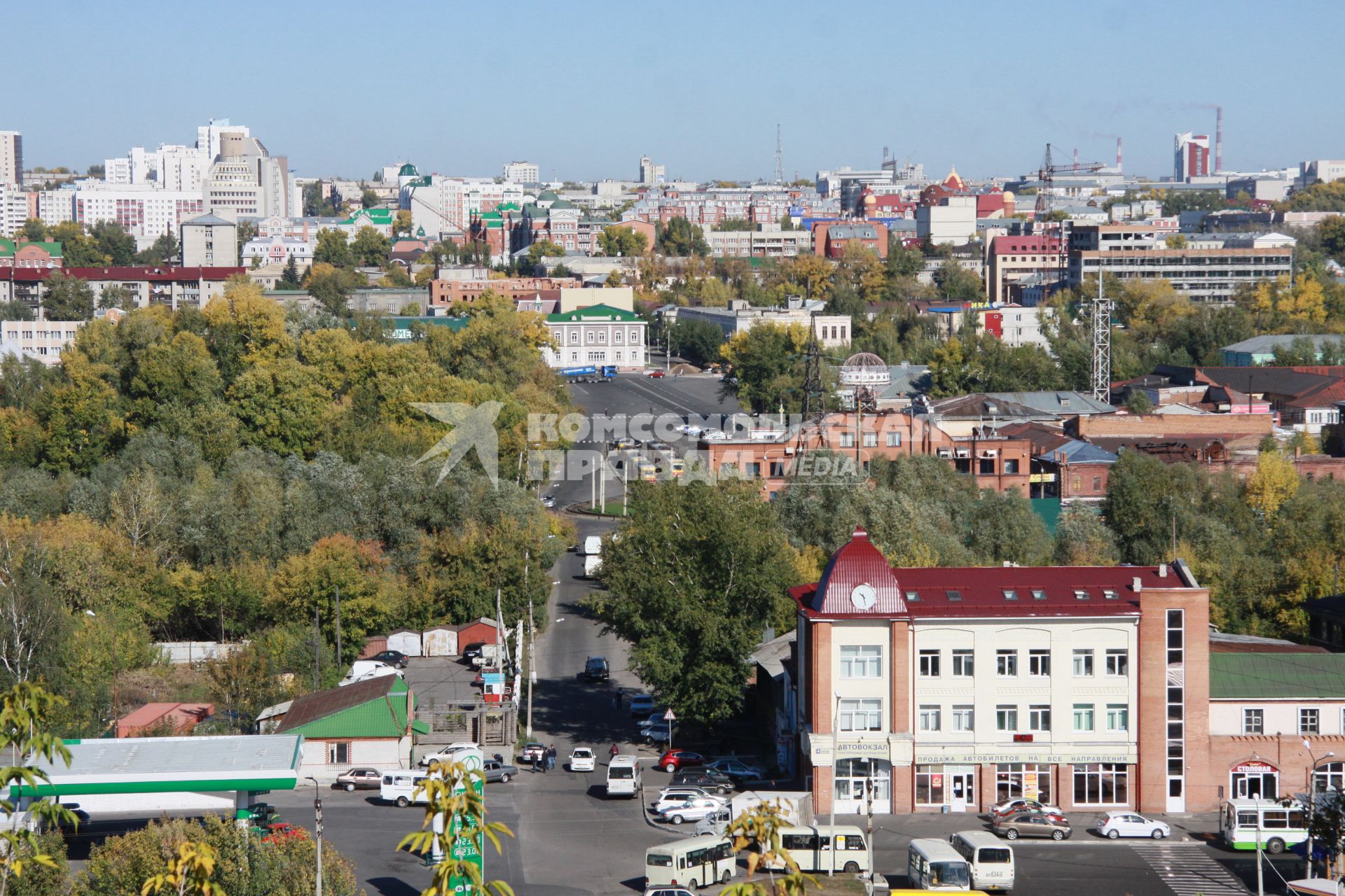 Общий вид на Барнаул.