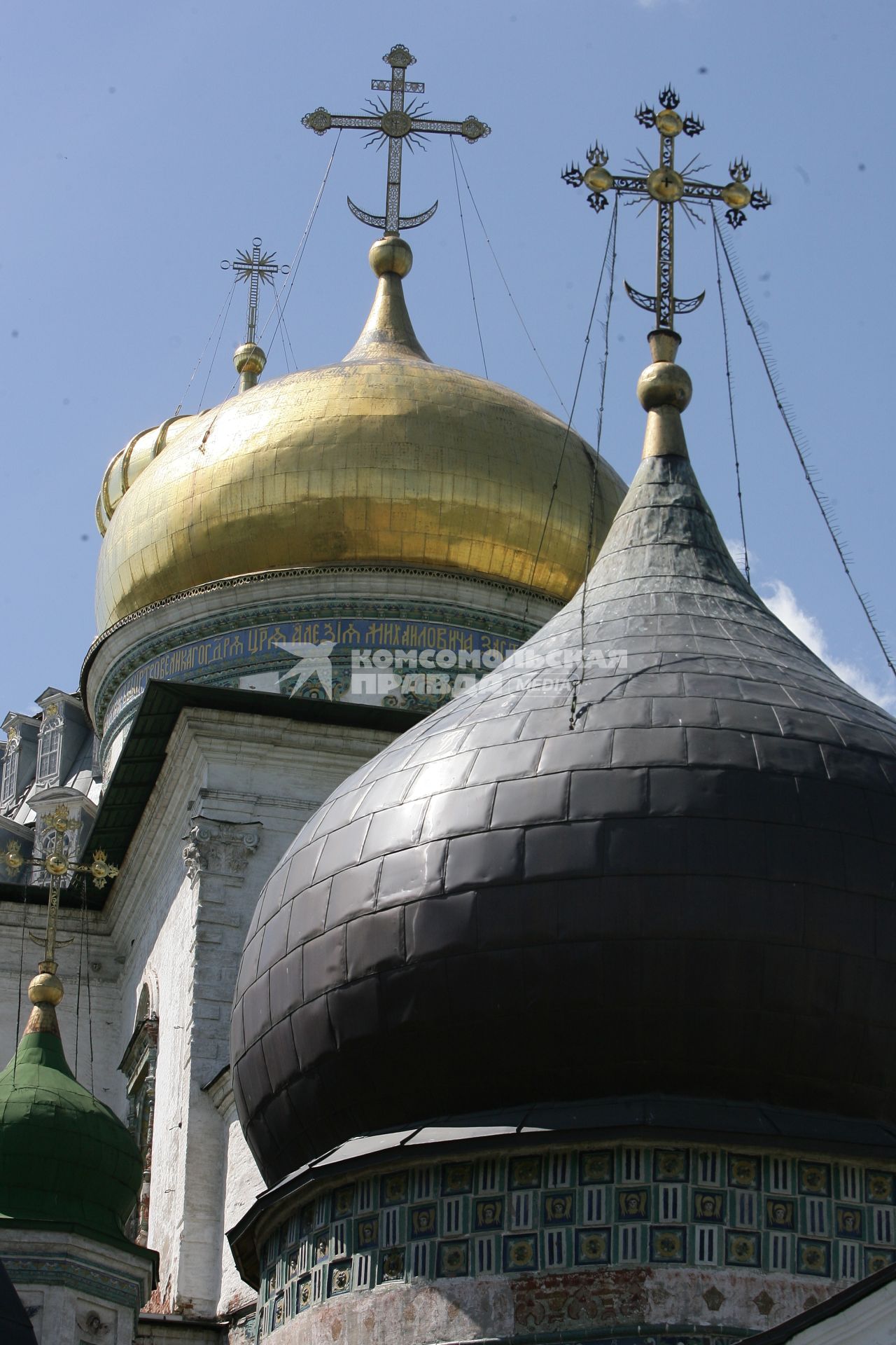 Воскресенский Новоиерусалимский мужской ставропигиальный монастырь. На снимке: Воскресенский собор. Вид на подземный храм свв. Константина и Елены.